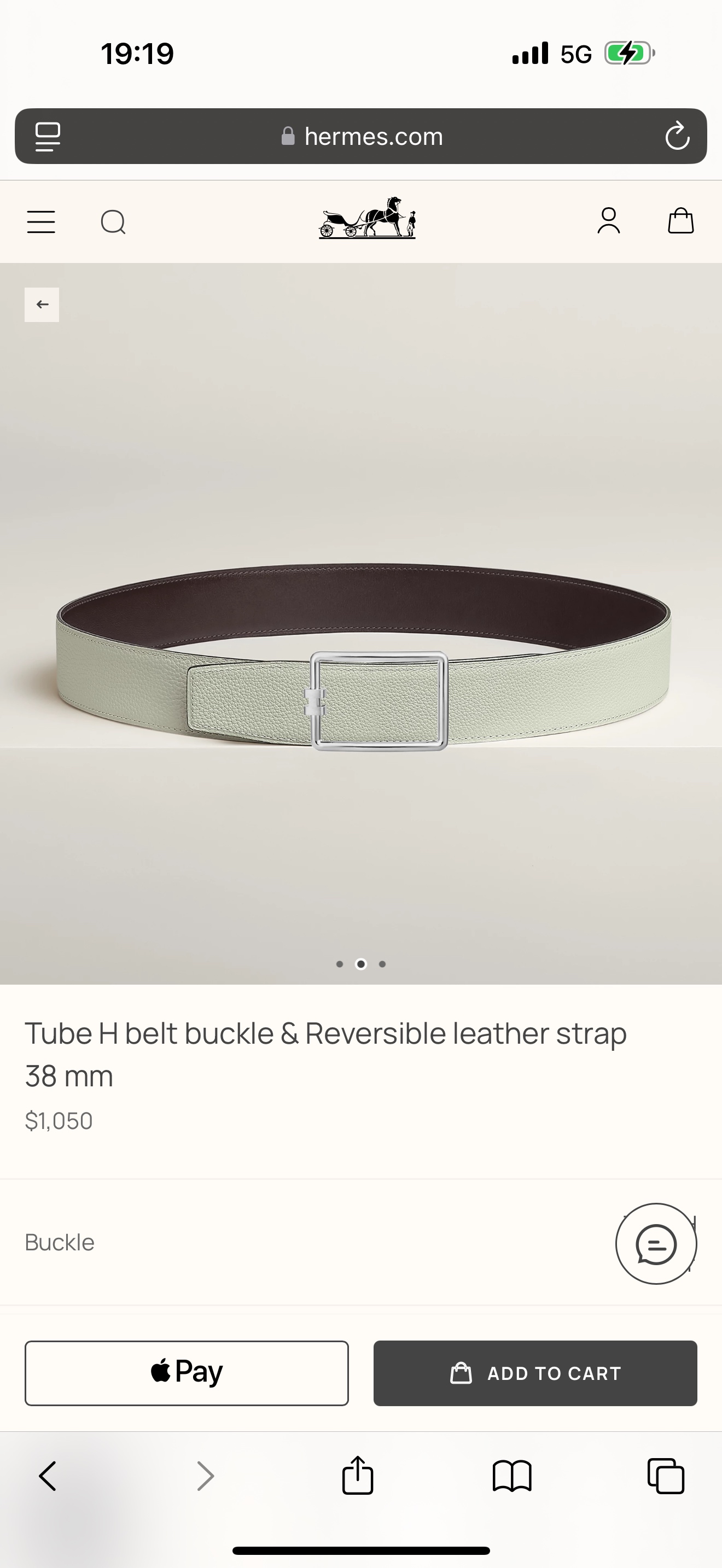 TUBE H 精品五金 搭配进口（奶油白）Evercolor皮 宽度38MM 以其精湛工艺高品质材料和经典设计备受推崇 是男士腰带顶级选择 简约大气 适合商务和休闲场合 产品手感细腻 不仅是实用配饰 更是身份与品味的象征 ♥️🅿️170