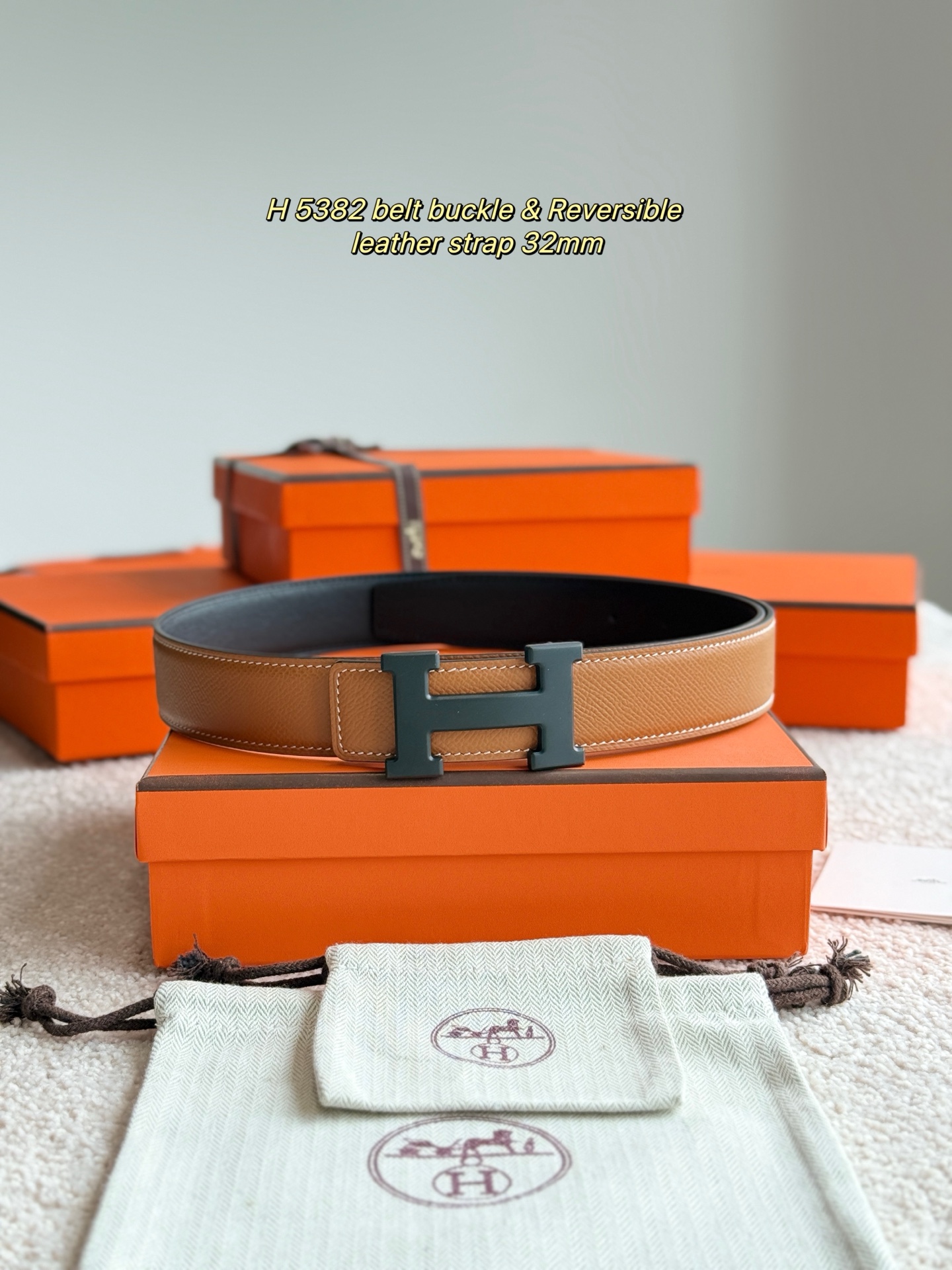 Designer H Buckle Leather Belt, Classic Style, Premium Quality, 32mm Width 2 i1748481482492 1727 0 0