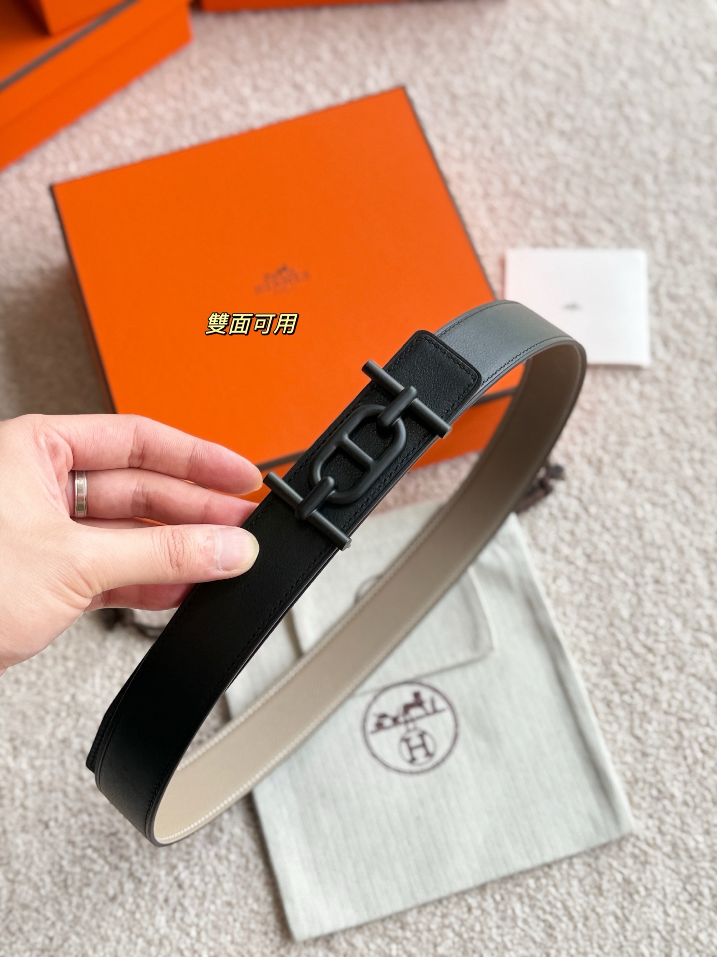 Hermes Ancre Belt, 32mm Epsom Leather, Designer Buckle, Luxury Gift for Men 8 i1748481651541 7018 0 7