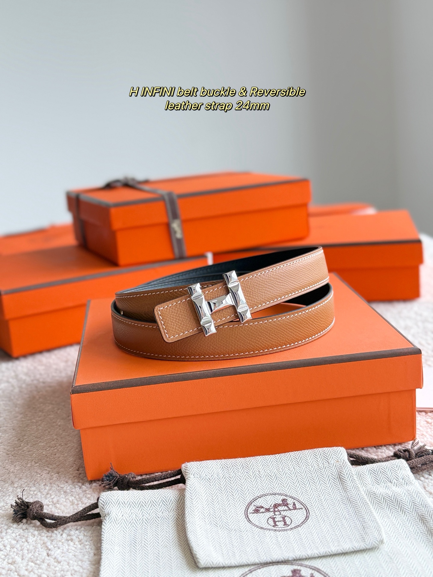 Elegant Hermes H Infini Belt: Refined Epsom Leather, 24MM Width, Timeless Style 4 i1748664840558 3133 0 1