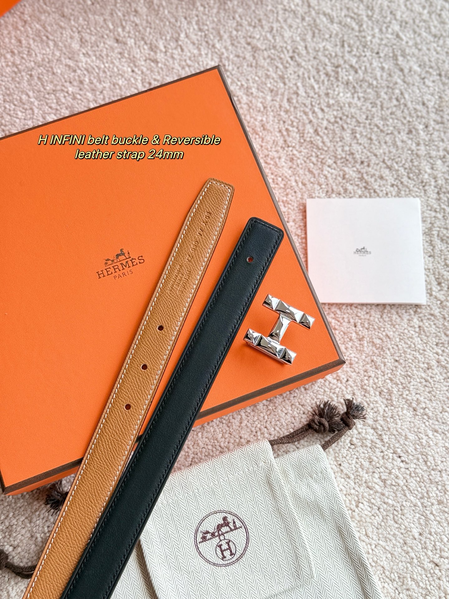 Elegant Hermes H Infini Belt: Refined Epsom Leather, 24MM Width, Timeless Style 5 i1748664840558 4975 0 2