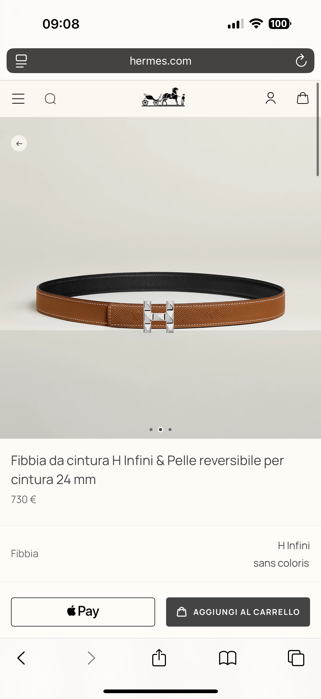 Elegant Hermes H Infini Belt: Refined Epsom Leather, 24MM Width, Timeless Style 2 i1748664842376 3853 0 8