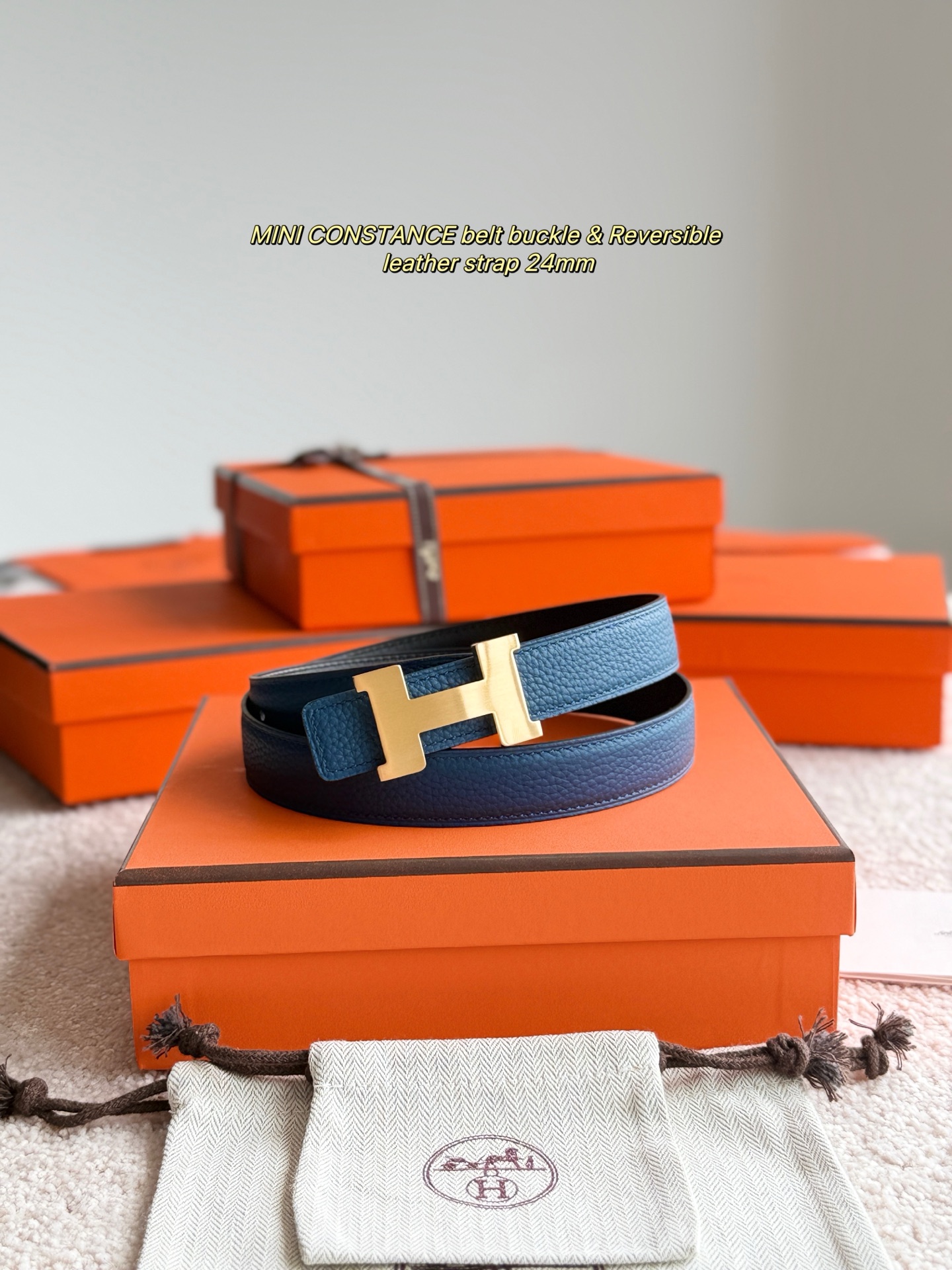 Hermes Mini Constance Reversible Leather Belt 24MM - Luxury Women's Fashion 3 i1748738884993 7392 0 1