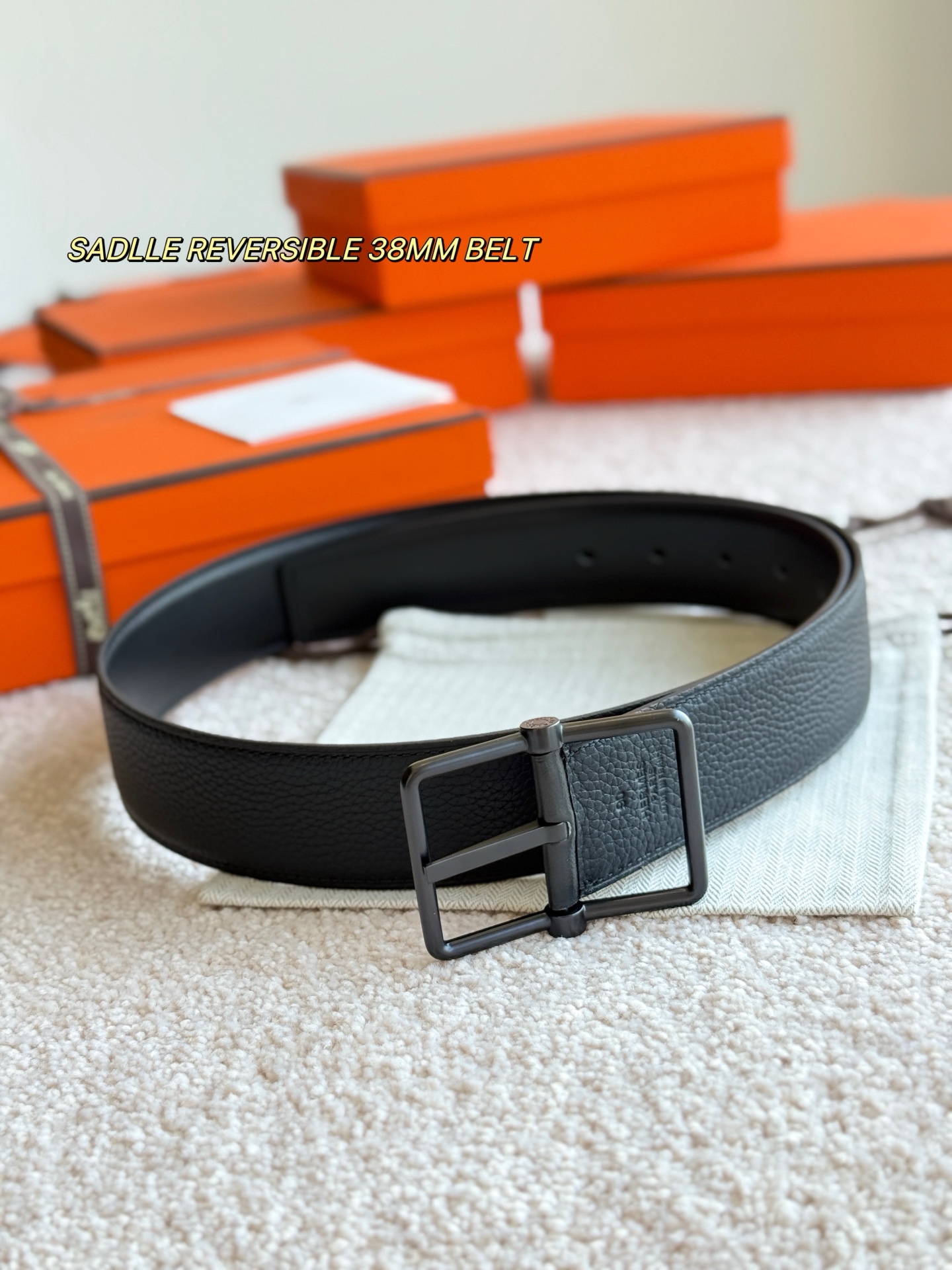 Hermes Style Leather Men's Belts Lookbook Reference image 1
