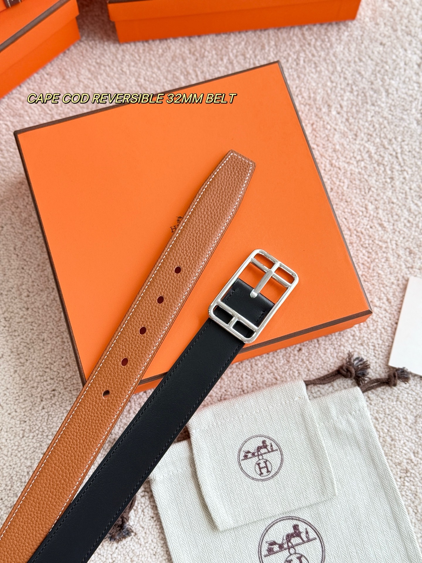  ❤️‍🆕Cap-E COD REVERSIBLE 32MM BELT❤️‍🆕
