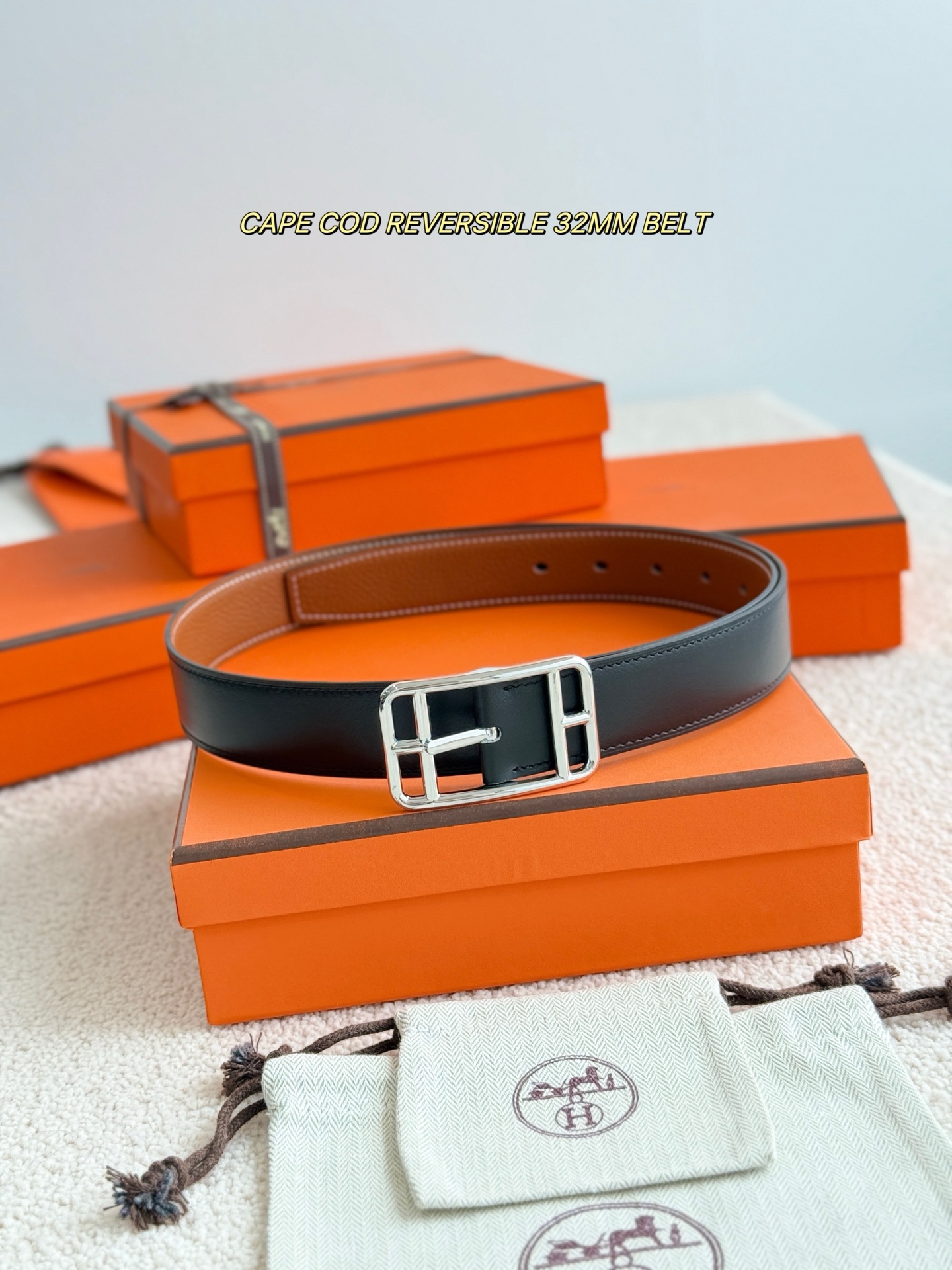  ❤️‍🆕Cap-E COD REVERSIBLE 32MM BELT❤️‍🆕