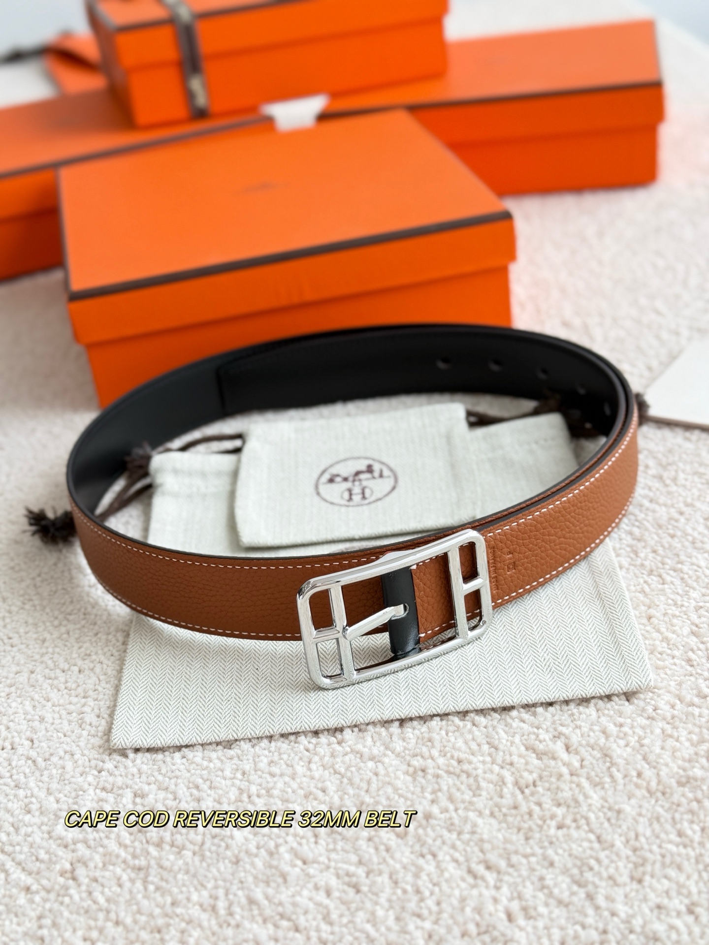  ❤️‍🆕Cap-E COD REVERSIBLE 32MM BELT❤️‍🆕