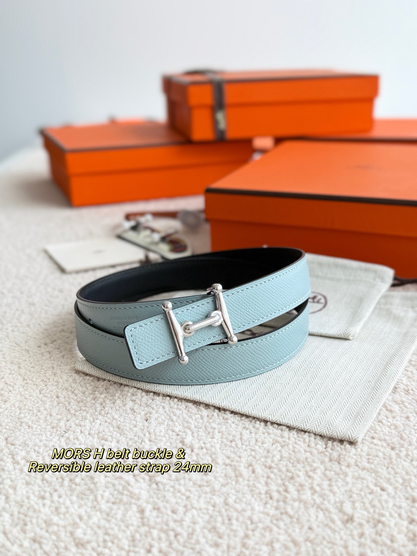 Hermès 代购级 爱马仕 宽度2 5cm MORS H 精品五金 搭配进口epsom皮 Hermes女款腰带以其精湛工艺高品质材料和 设计备受推崇 是女士腰带 选择 简约 产品手感细腻 不仅是实用配饰 更能为整体造型增添亮点