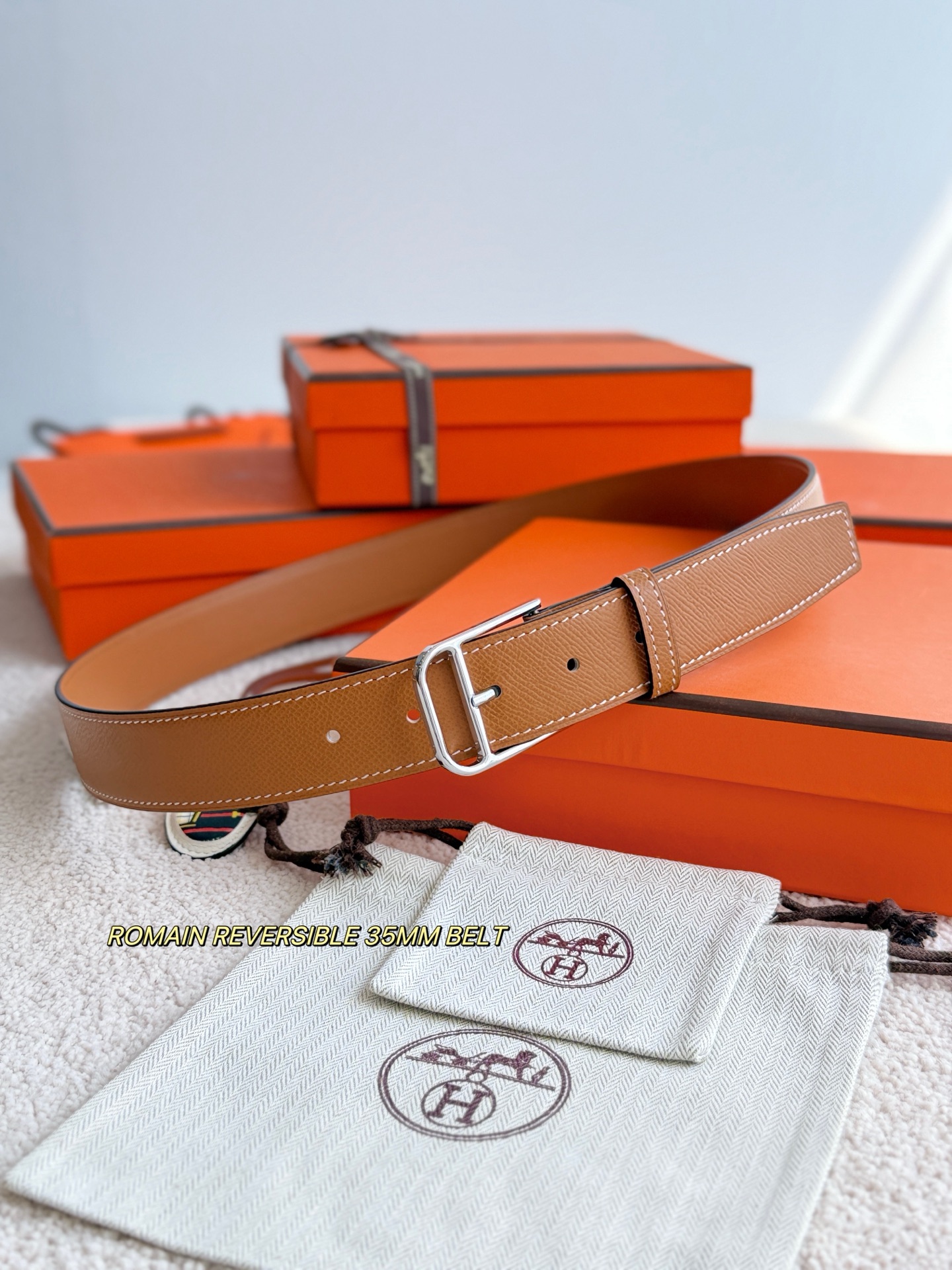 Hermès 宽 3.5cm · 代购级 爱马仕 35 BELT 爱马仕 针扣 Epsom皮打造 男女通用 腰带 选择 简约 适合商务和休闲场合 产品手感细腻 不仅是实用配饰 更是身份与品味的象征