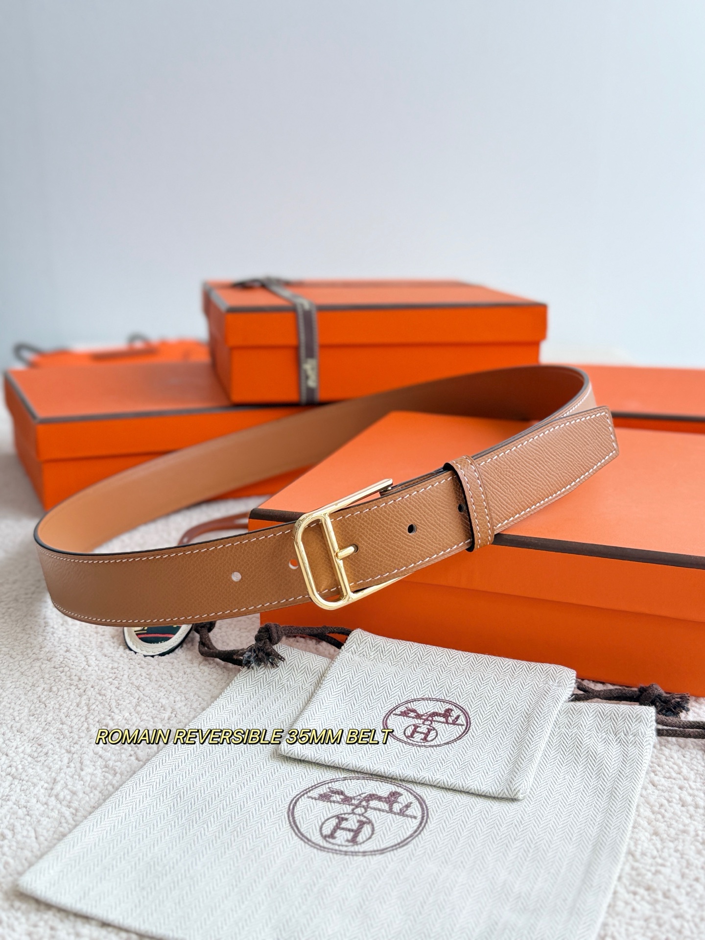 Hermès 宽 3.5cm · 代购级 爱马仕 35 BELT 爱马仕 针扣 Epsom皮打造 男女通用 腰带 选择 简约 适合商务和休闲场合 产品手感细腻 不仅是实用配饰 更是身份与品味的象征