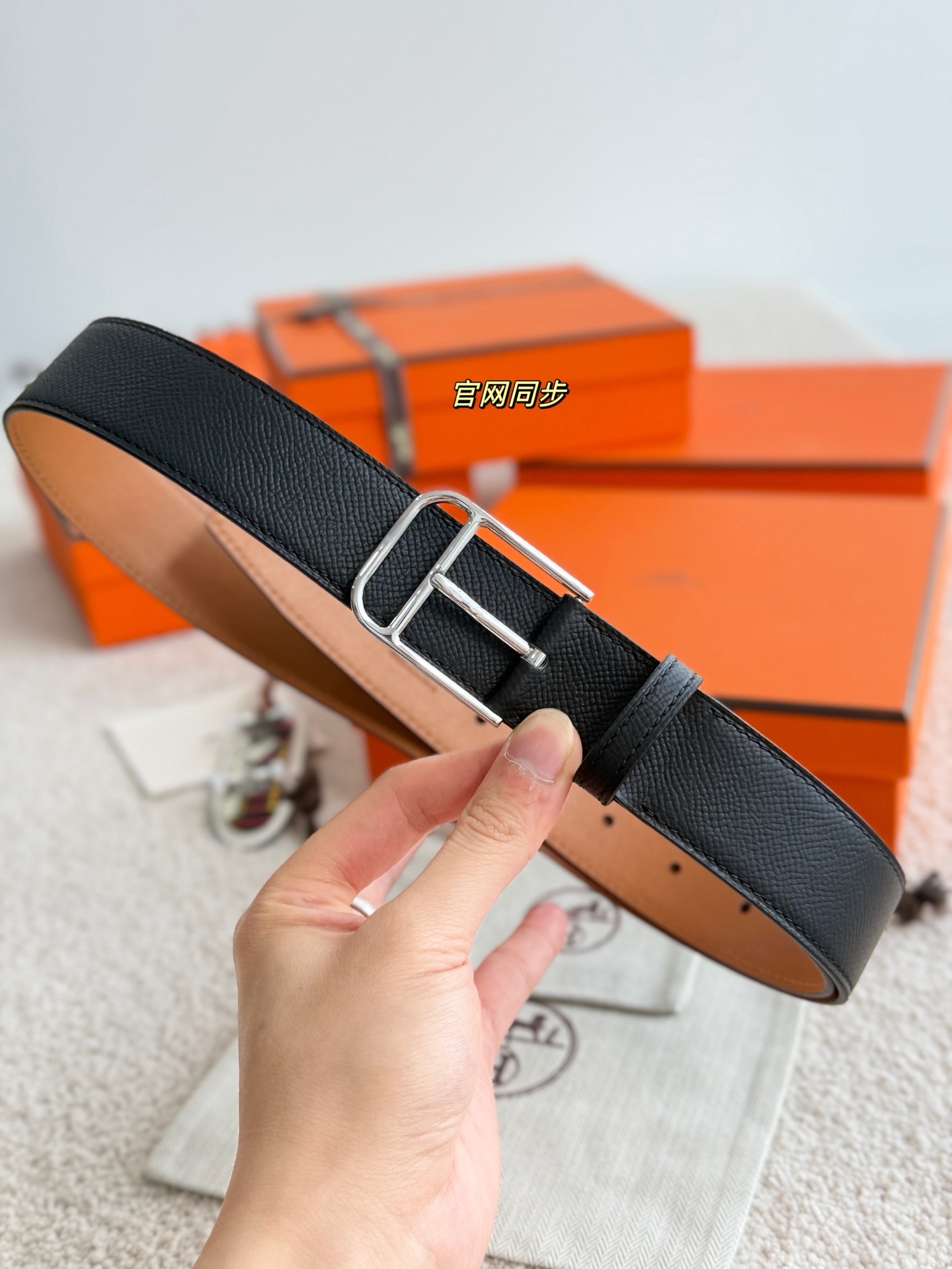Hermès 宽 3.5cm · 代购级 爱马仕 35 BELT 爱马仕 针扣 Epsom皮打造 男女通用 腰带 选择 简约 适合商务和休闲场合 产品手感细腻 不仅是实用配饰 更是身份与品味的象征