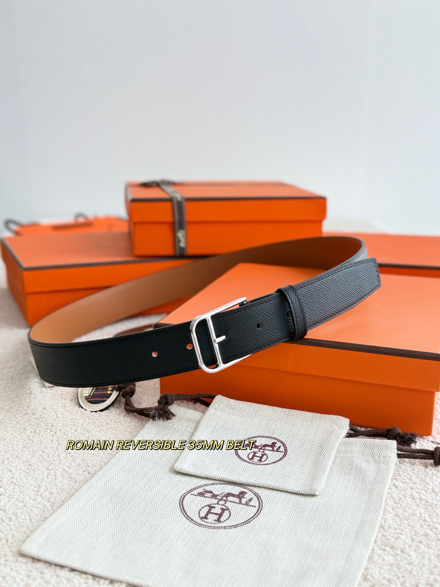 Hermès 宽 3.5cm · 代购级 爱马仕 35 BELT 爱马仕 针扣 Epsom皮打造 男女通用 腰带 选择 简约 适合商务和休闲场合 产品手感细腻 不仅是实用配饰 更是身份与品味的象征