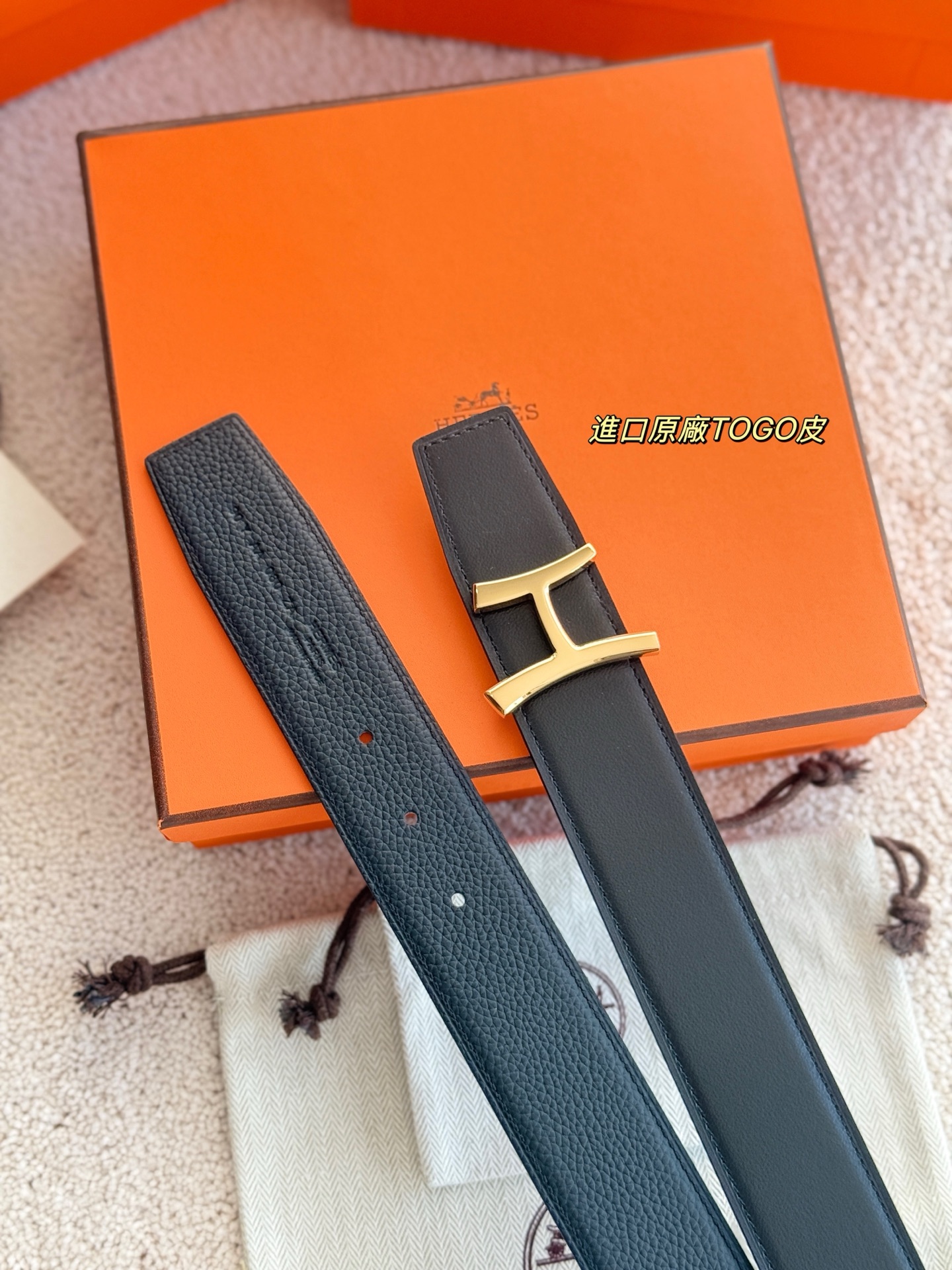 ❤️款 SCRIPT 精品五金 搭配进口togo皮 宽度38MM 以其精湛工艺高品质材料和经典设计备受推
