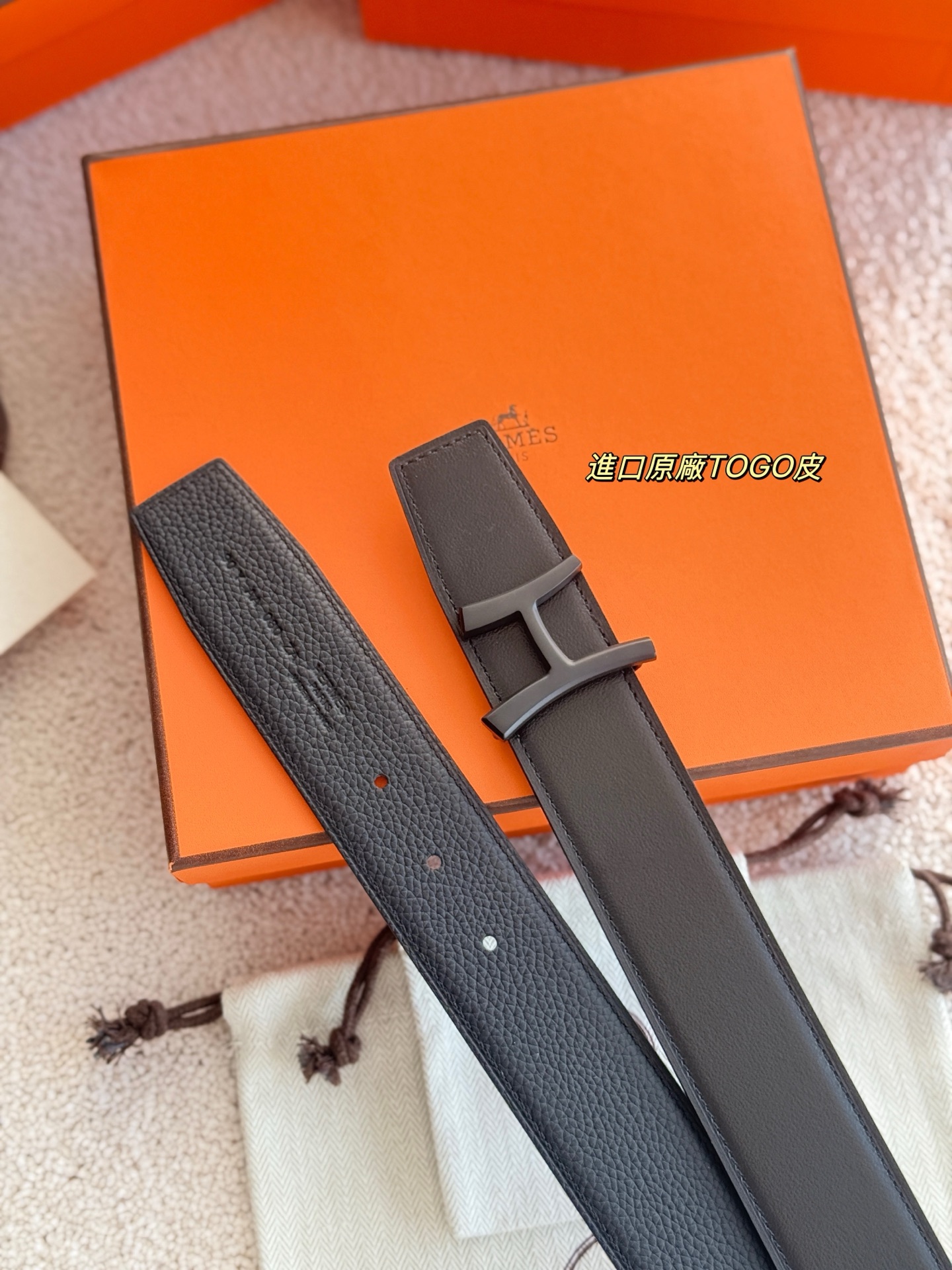 ❤️款 SCRIPT 精品五金 搭配进口togo皮 宽度38MM 以其精湛工艺高品质材料和经典设计备受推