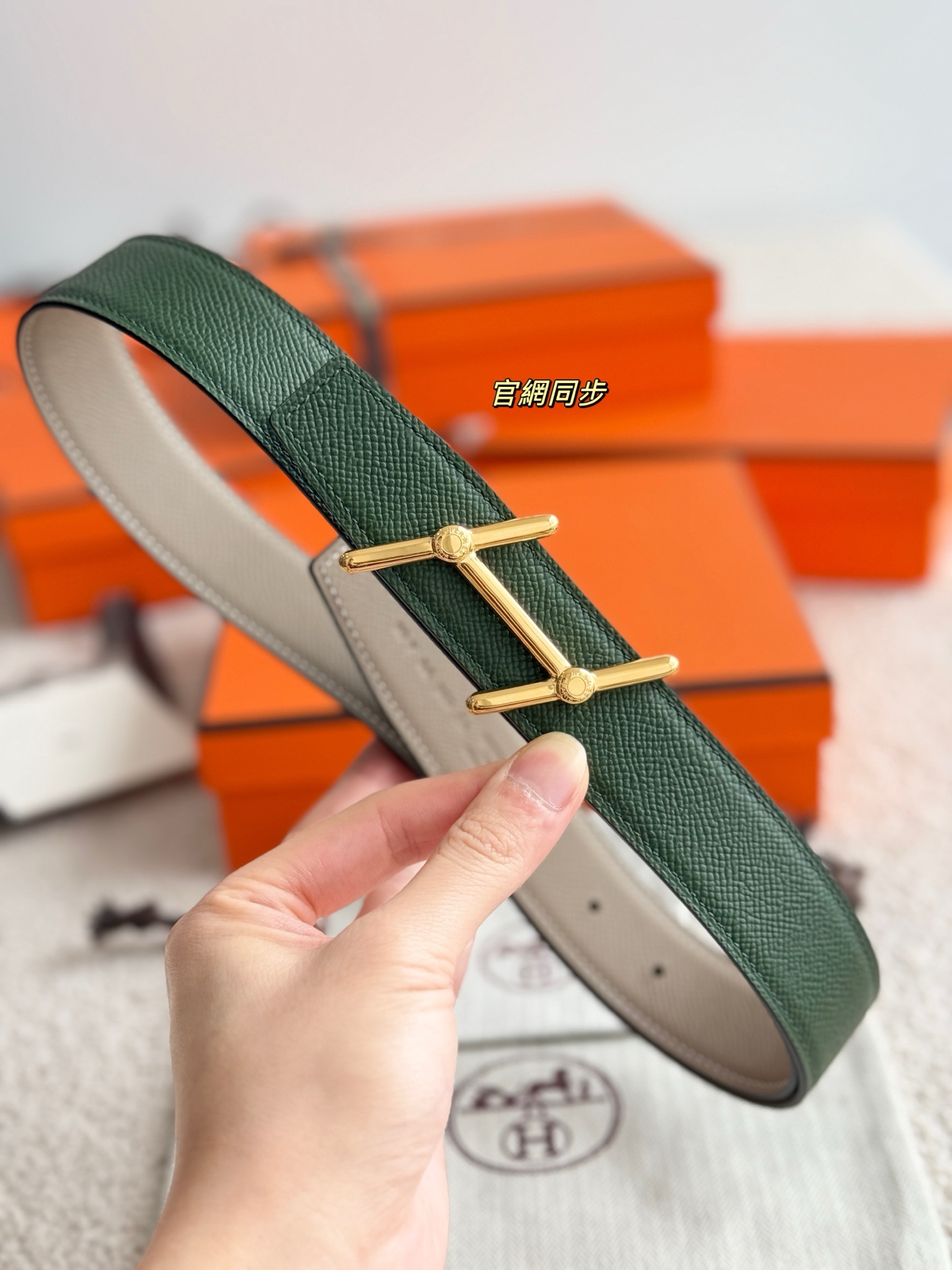 诺悠翩雅 Loro Piana 高定典藏奢华工坊高定皮带腰带配饰 #43B17AA6 3