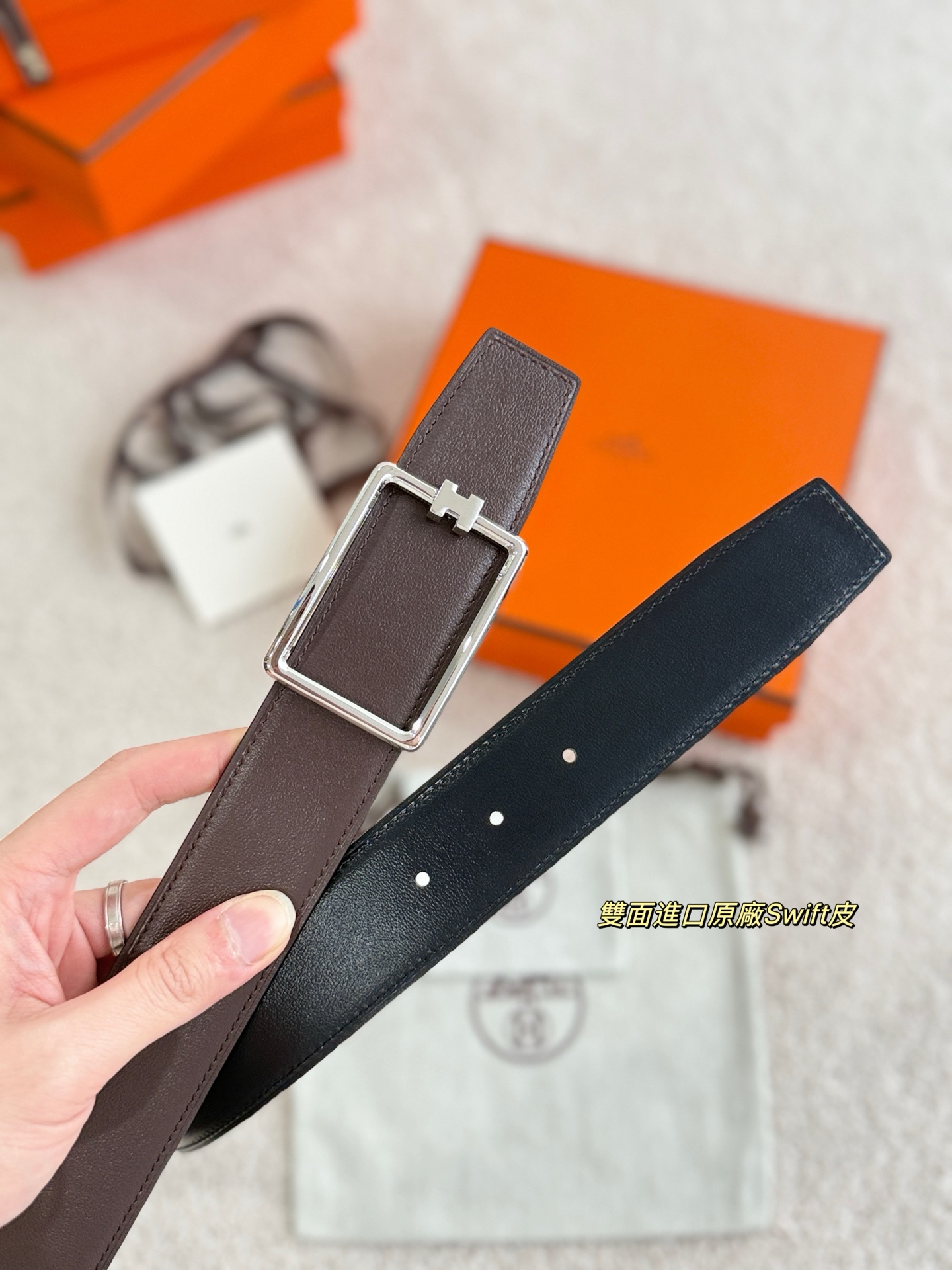 卡地亚 Cartier 高定典藏奢华工坊高定皮带腰带配饰 #C19ED68B 6