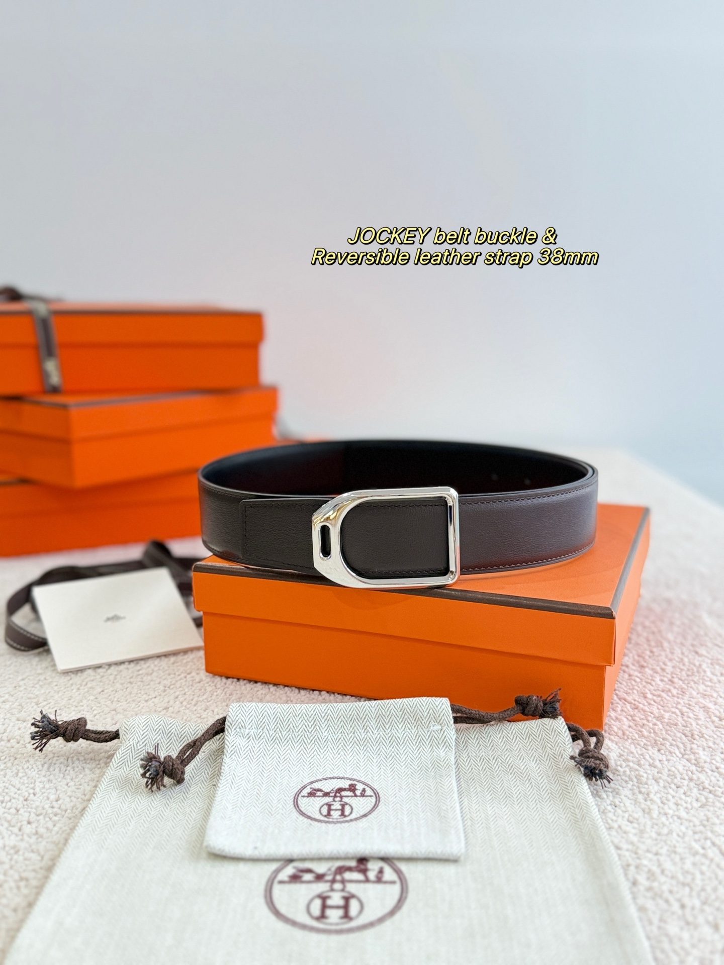 杰尼亚 Zegna 高定典藏奢华工坊高定皮带腰带配饰 #B1AB3691 2