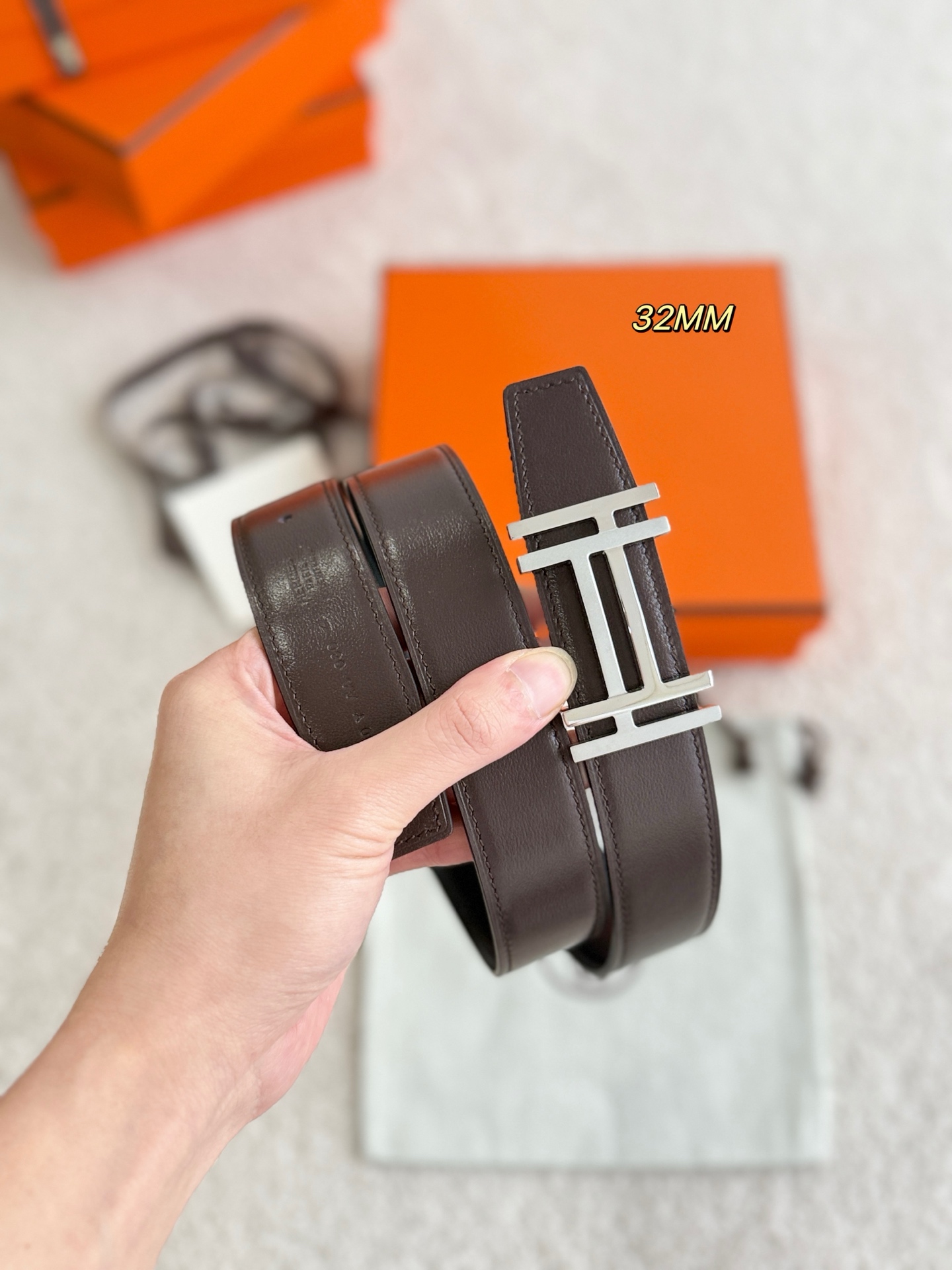 Delvaux Haute Couture Luxury Atelier Designer Belt Tie Accessories Ref 5