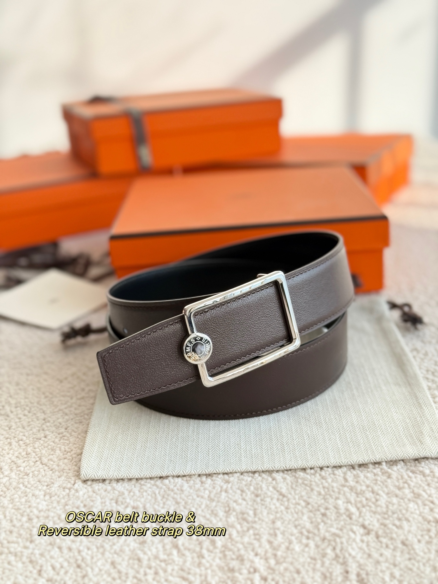 Delvaux Haute Couture Luxury Atelier Designer Belt Tie Accessories Ref 7