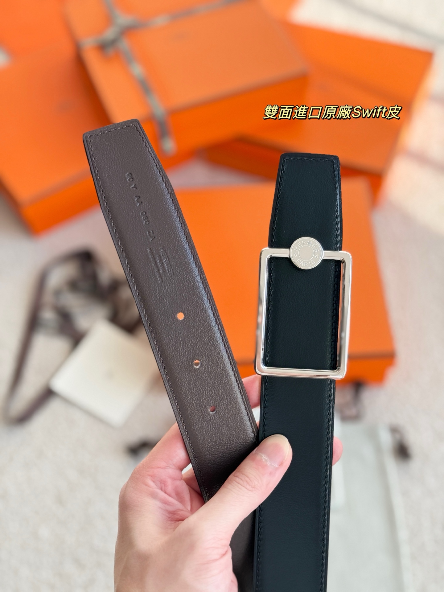 Delvaux Haute Couture Luxury Atelier Designer Belt Tie Accessories Ref 6