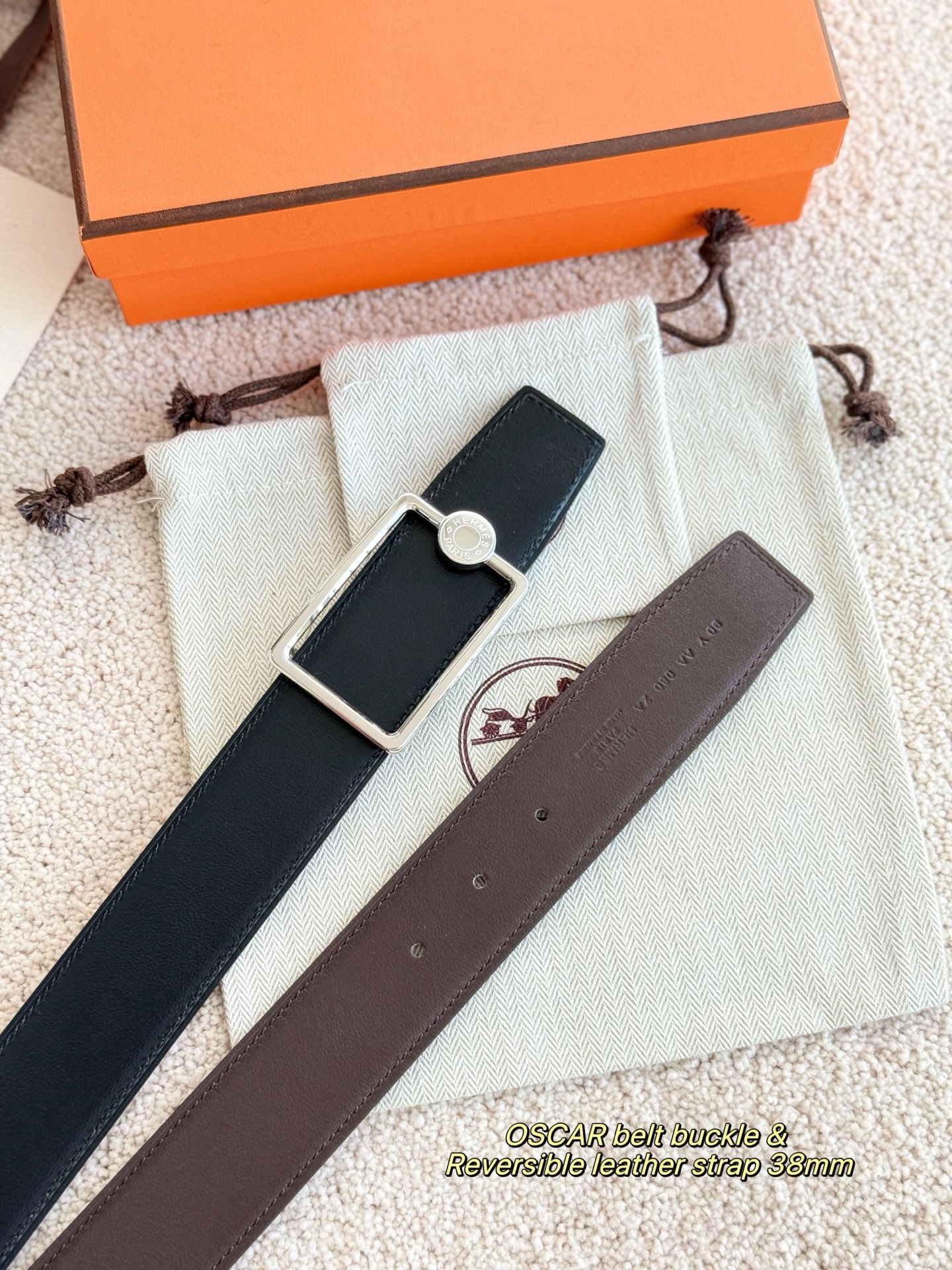 Delvaux Haute Couture Luxury Atelier Designer Belt Tie Accessories Ref 8