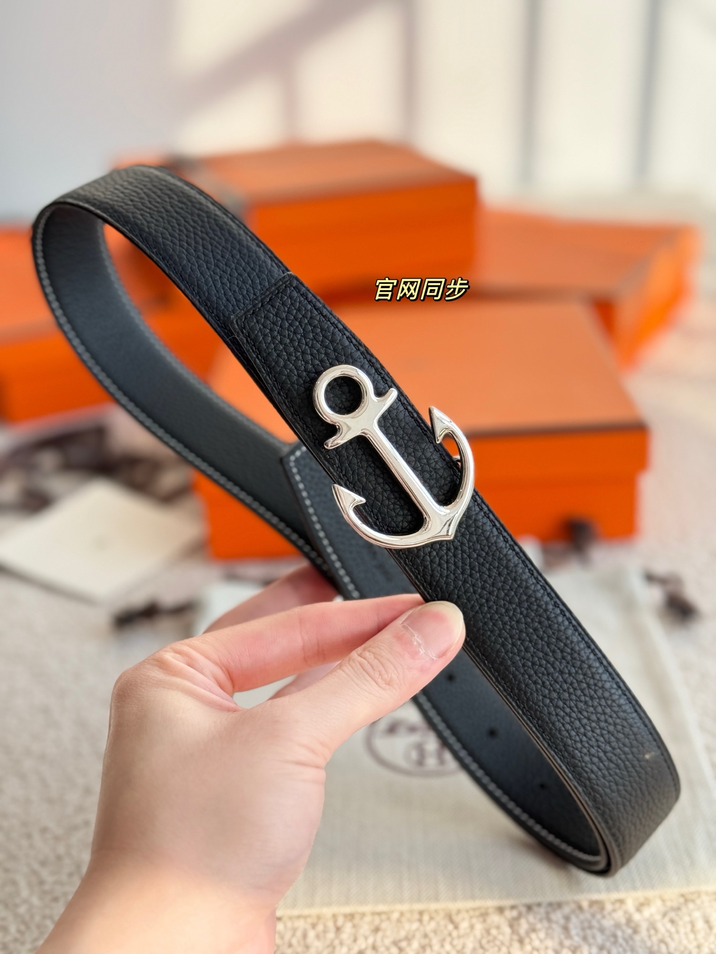 伯尔鲁帝 Berluti 高定典藏奢华工坊高定皮带腰带配饰 #D1A8E150 4