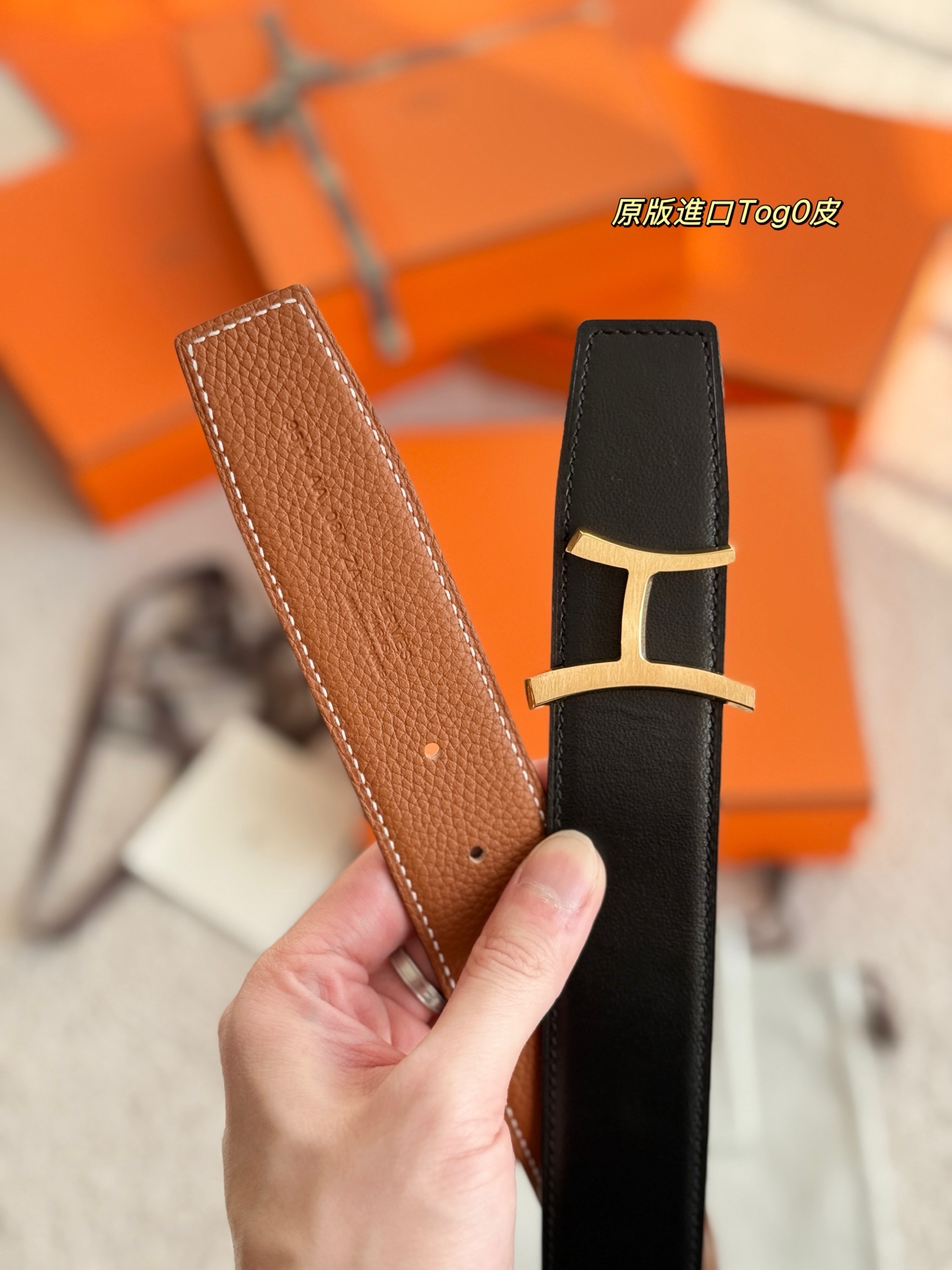 摩奈 Moynat 高定典藏奢华工坊高定皮带腰带配饰 #C2163FDB 7