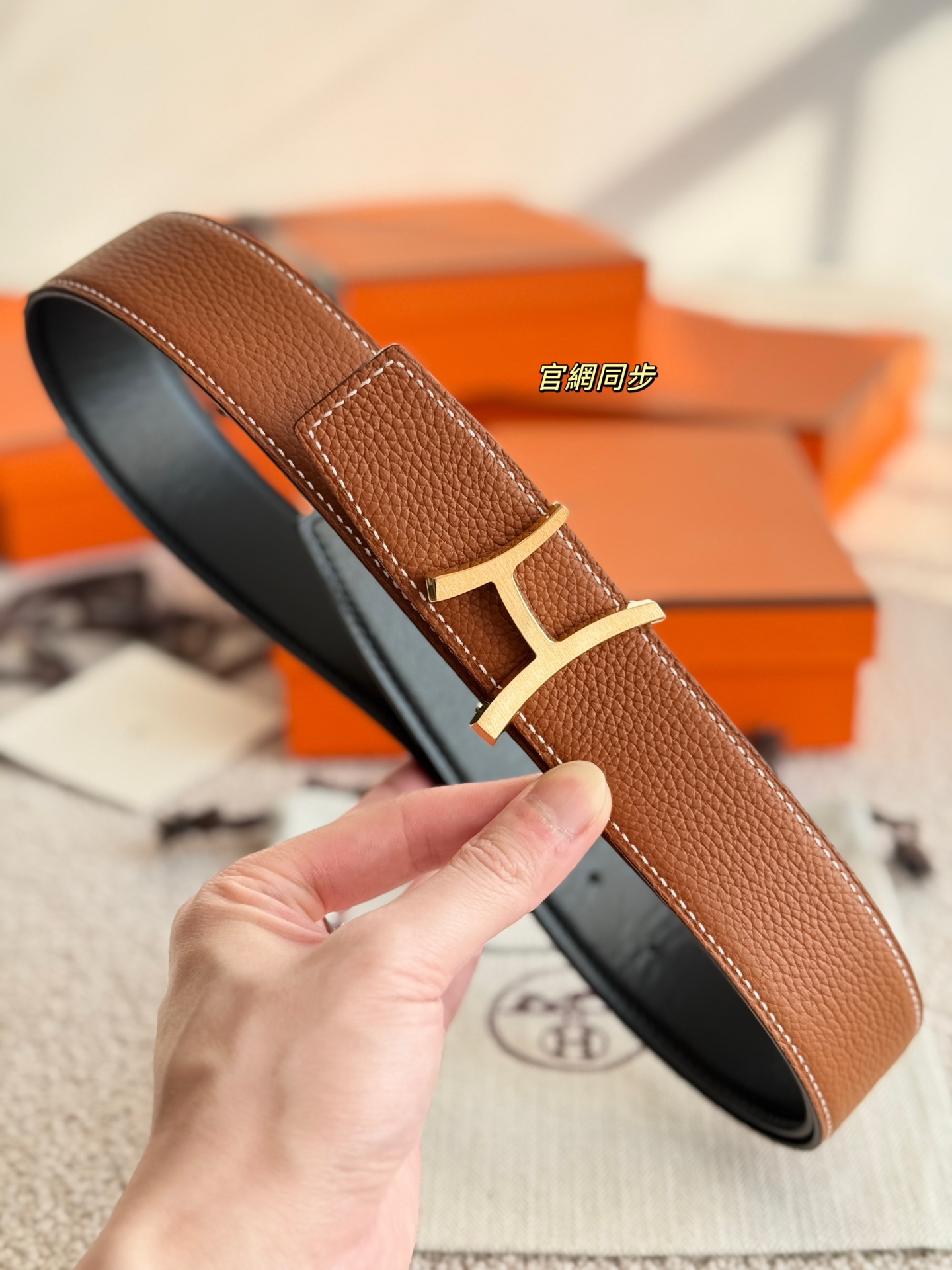 摩奈 Moynat 高定典藏奢华工坊高定皮带腰带配饰 #C2163FDB 4