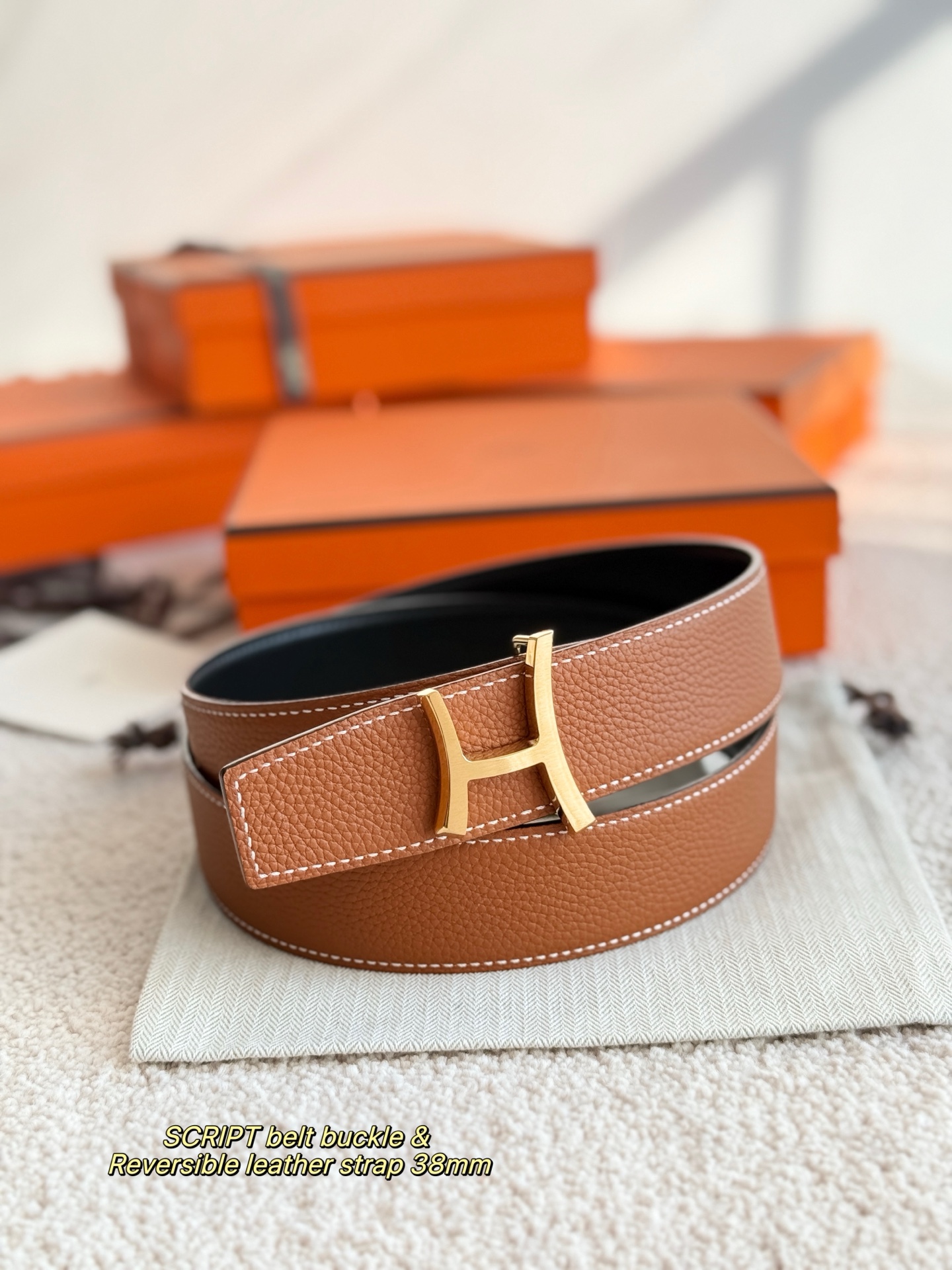摩奈 Moynat 高定典藏奢华工坊高定皮带腰带配饰 #C2163FDB 3