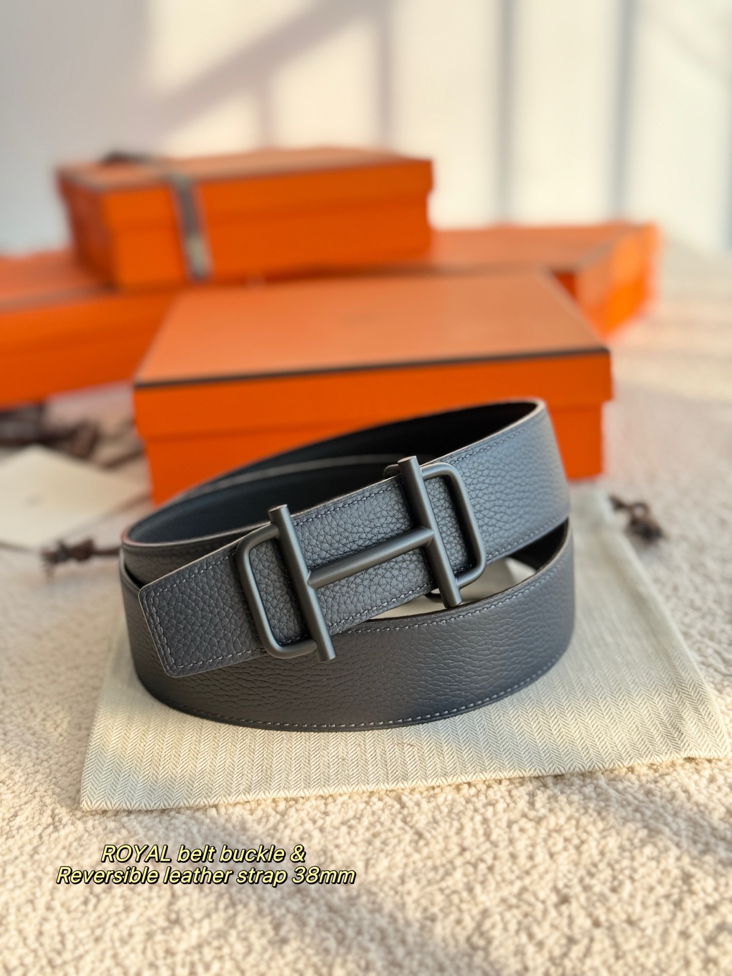 Hermes Style Leather Men's Belts Men's Belts Men's Belt detail image 7 from source 766392
