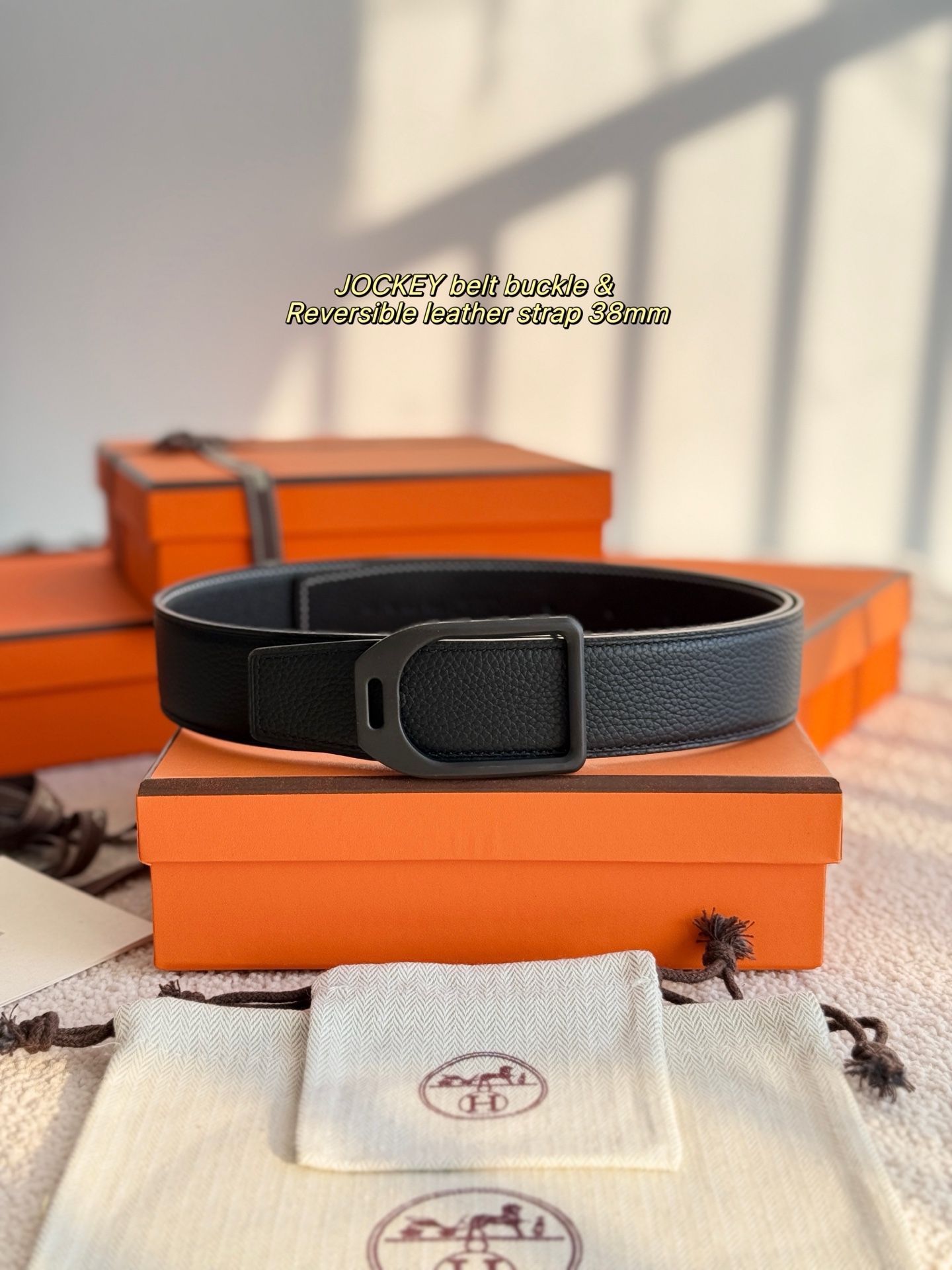 Hermes Style Leather Men's Belts Men's Belts Men's Belt detail image 3 from source 766394