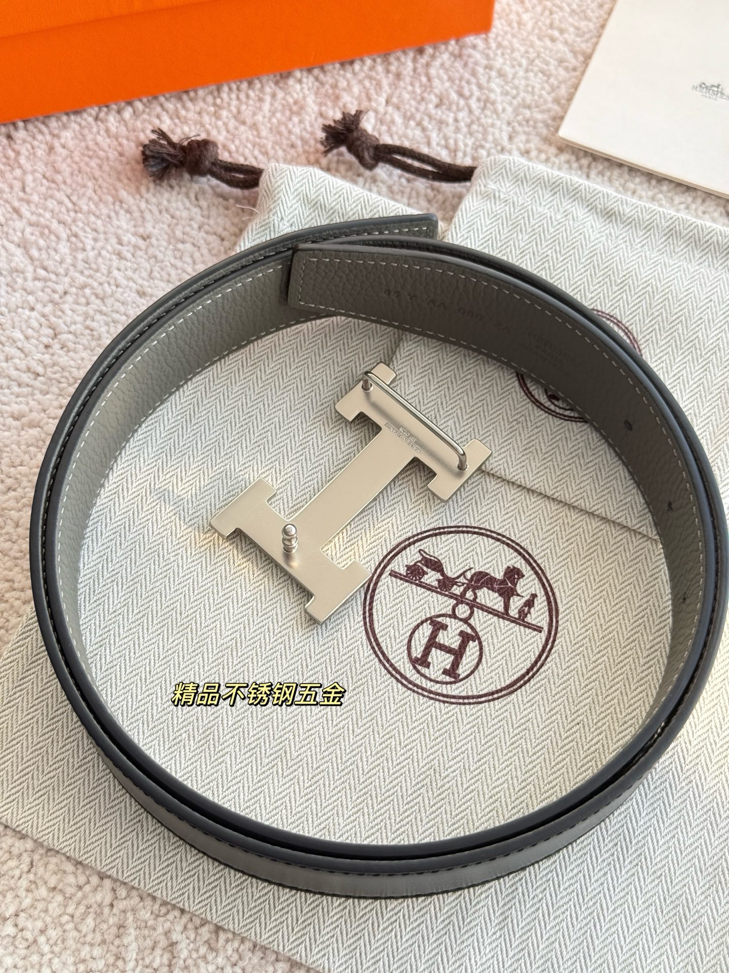 布鲁奈罗·库奇内利 Brunello Cucinelli 高定典藏奢华工坊高定皮带腰带配饰 #B94158FE 6