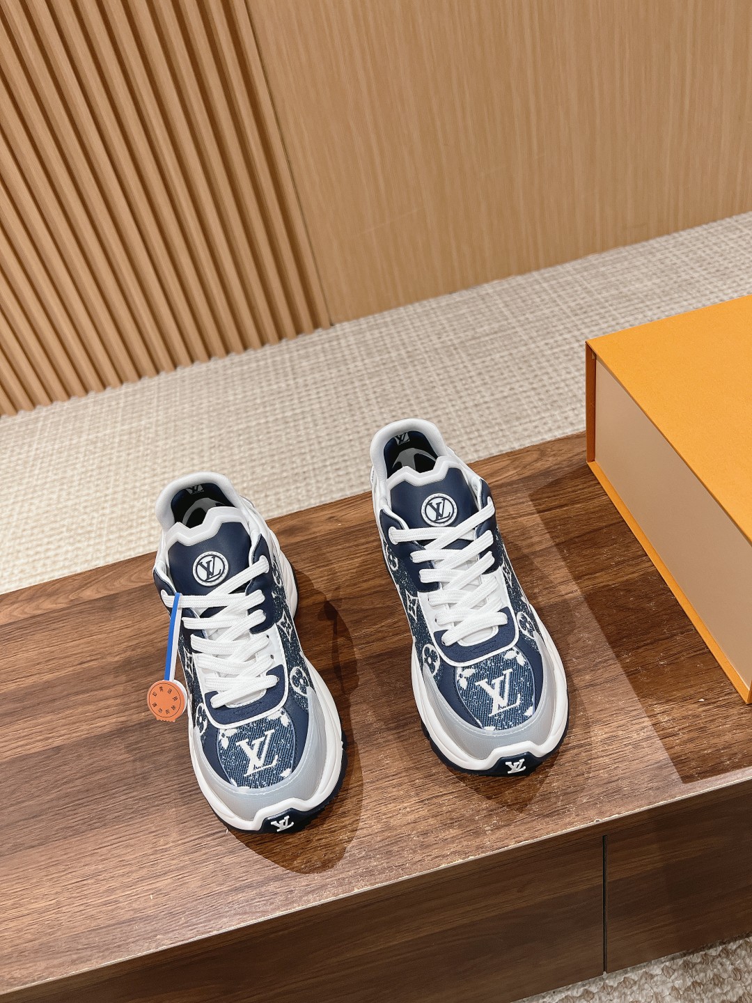 Louis Vuitton High
 Shoes Sneakers Splicing Cotton Foam TPU Fashion Sweatpants