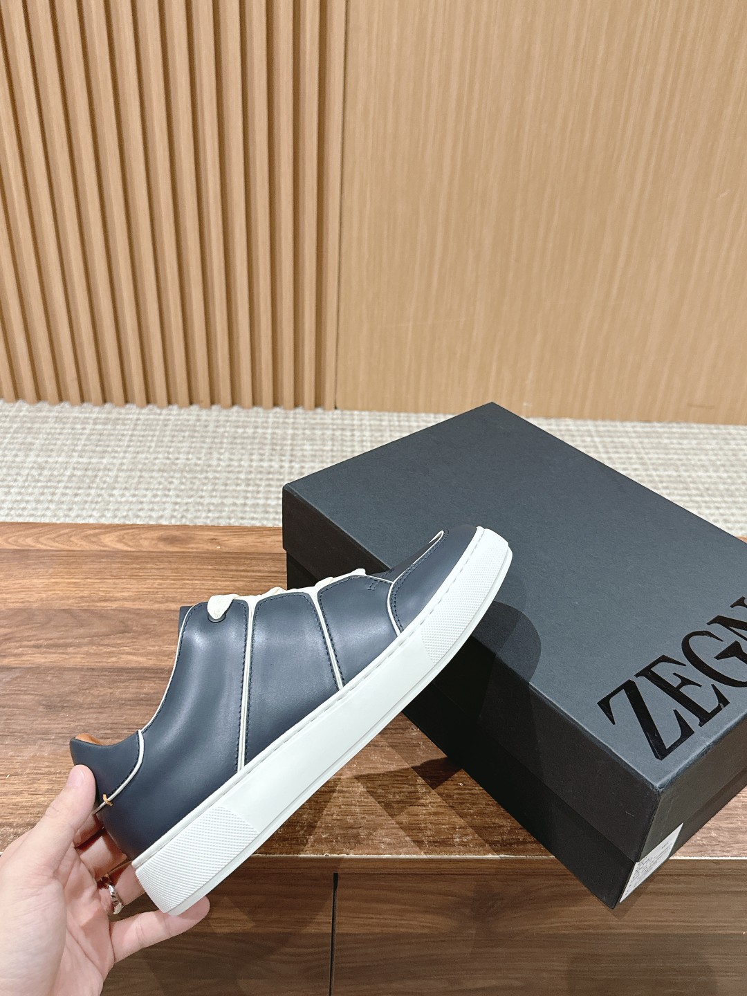 Ermenegildo Zegna Couture Triple Stitch Sneakers: Stylish Limited-Cost Men’s Shoes - 图片 5