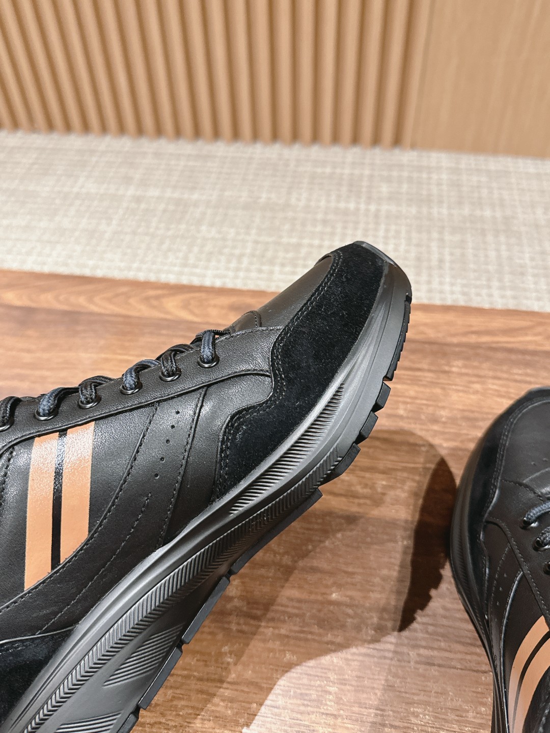 ZEGNA# Jenia Leather Sports Shoes: Dynamic Support and Personality, High-Tech Design - 图片 7