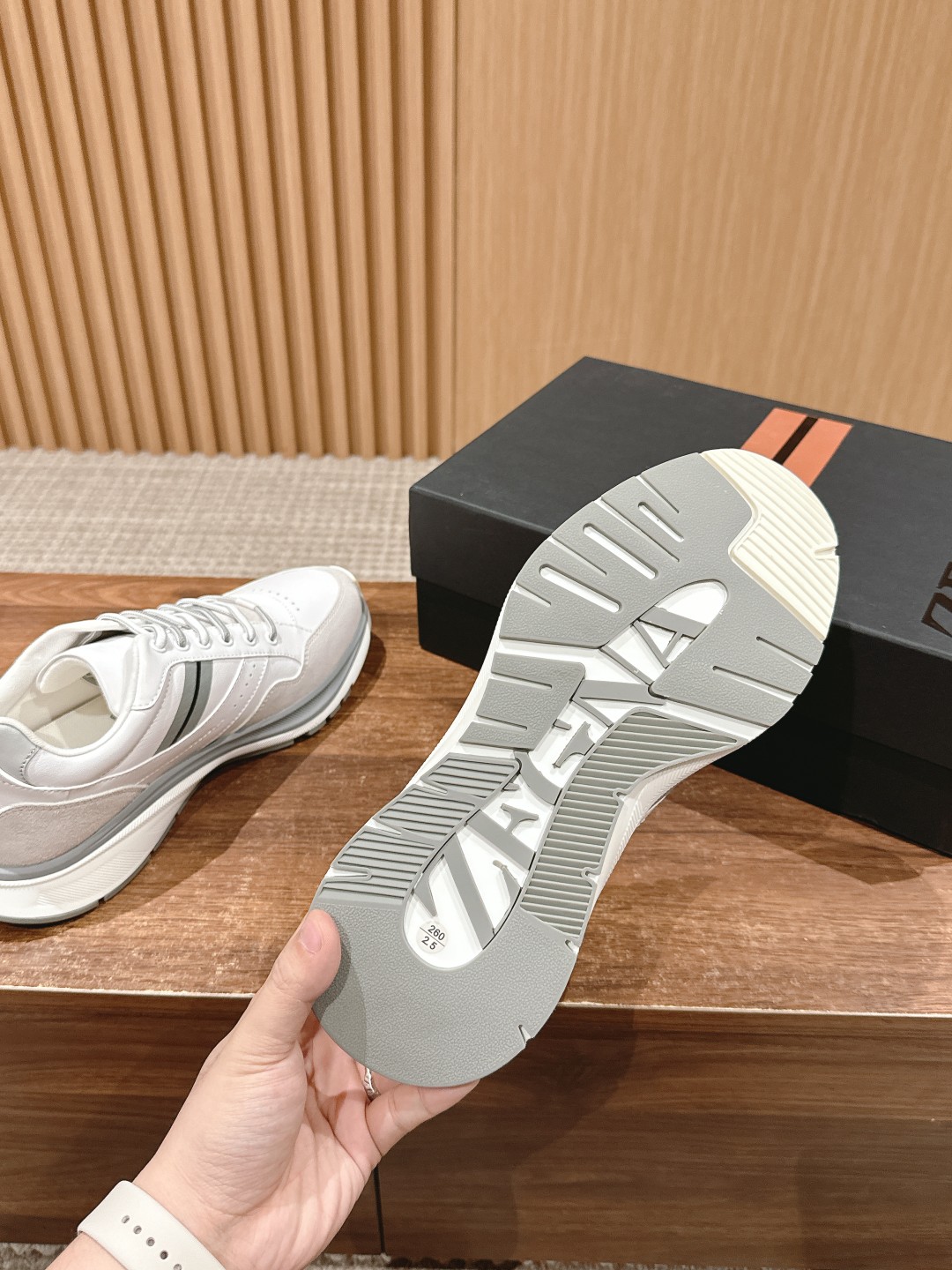 ZEGNA# Jenia Leather Sports Shoes: Dynamic Support and Style for Athletes - 图片 9