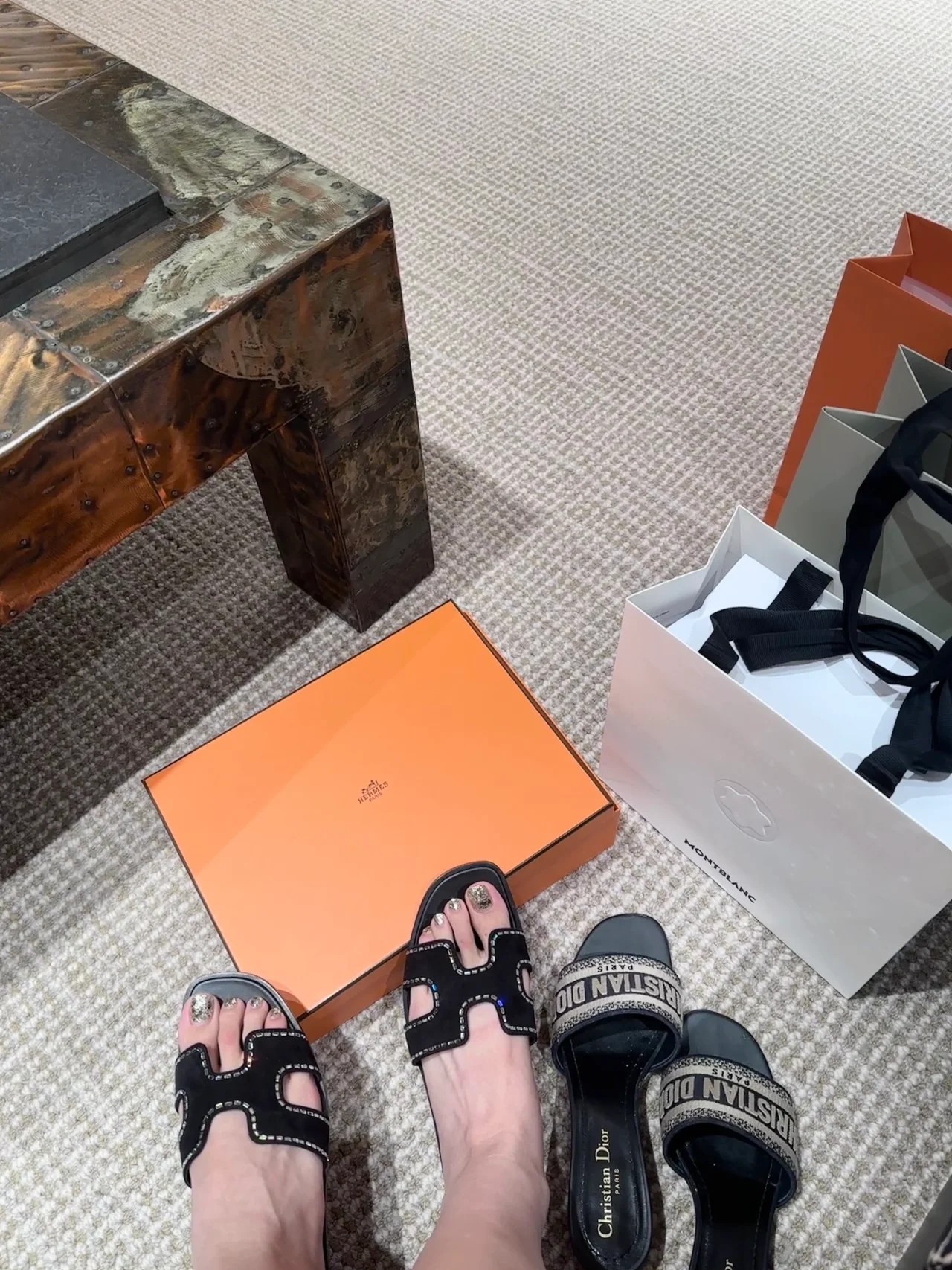 NO:252960,Reference #, slippers, slippers19860909上脚图参考#,拖鞋,slippers,Women's Shoes