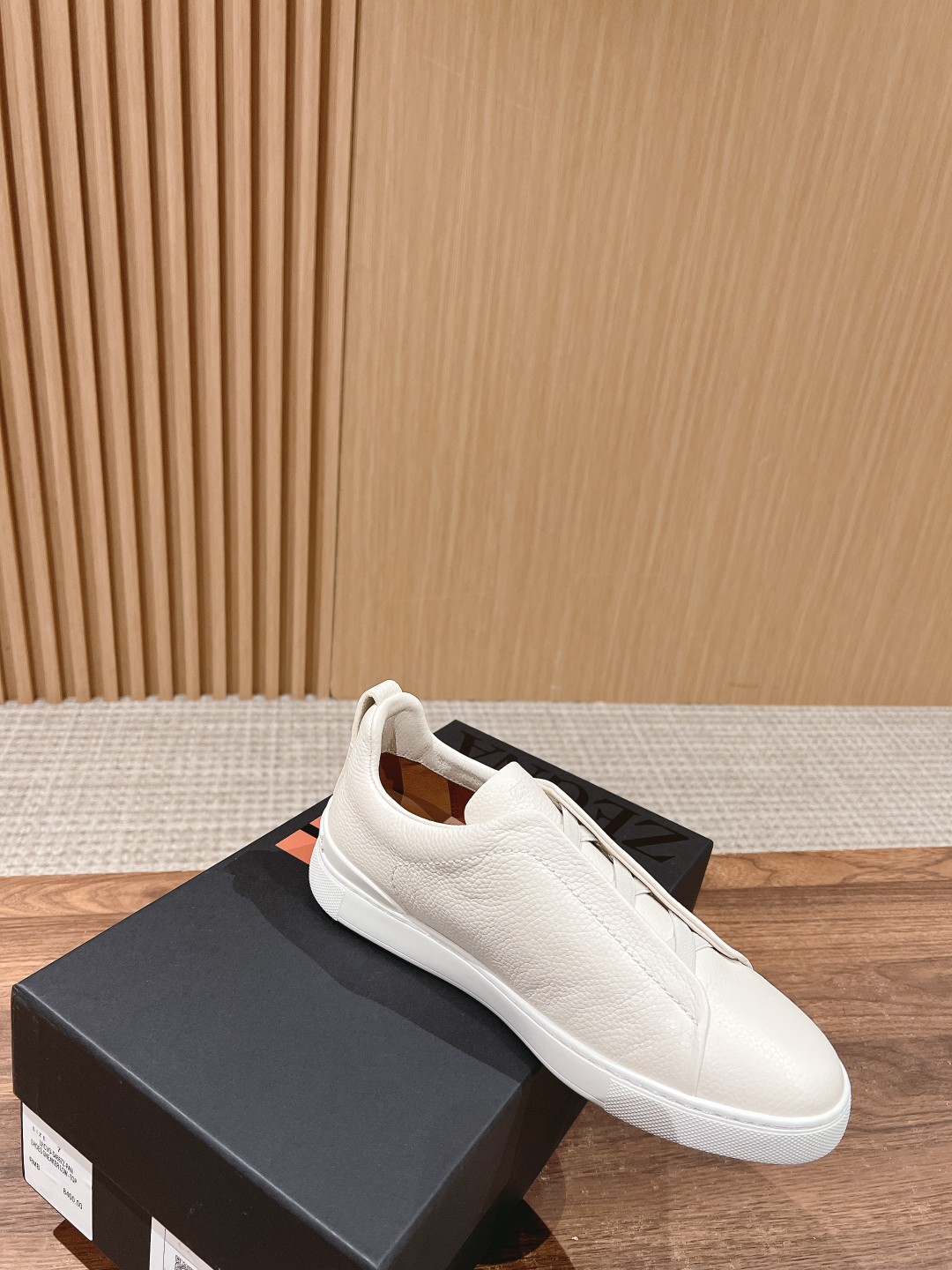 Ermenegildo Zegna Jenia Couture Triple Stitch Sneakers: Premium Quality, Stylish Design - 图片 3