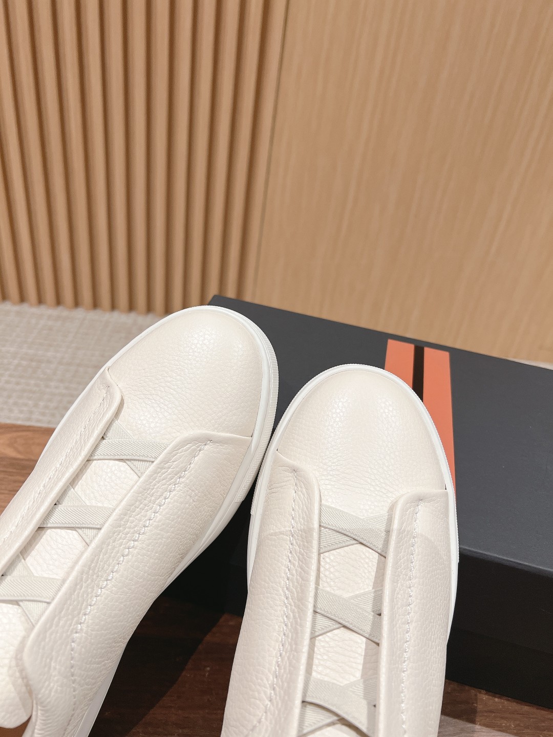 Ermenegildo Zegna Jenia Couture Triple Stitch Sneakers: Premium Quality, Stylish Design - 图片 6