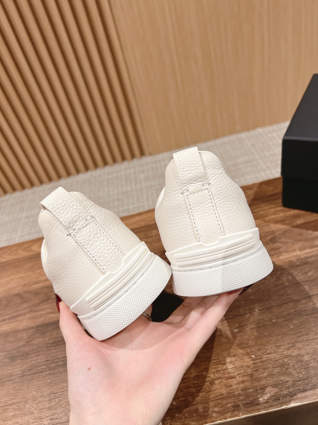 Ermenegildo Zegna Jenia Couture Triple Stitch Sneakers: Premium Quality, Stylish Design - 图片 7