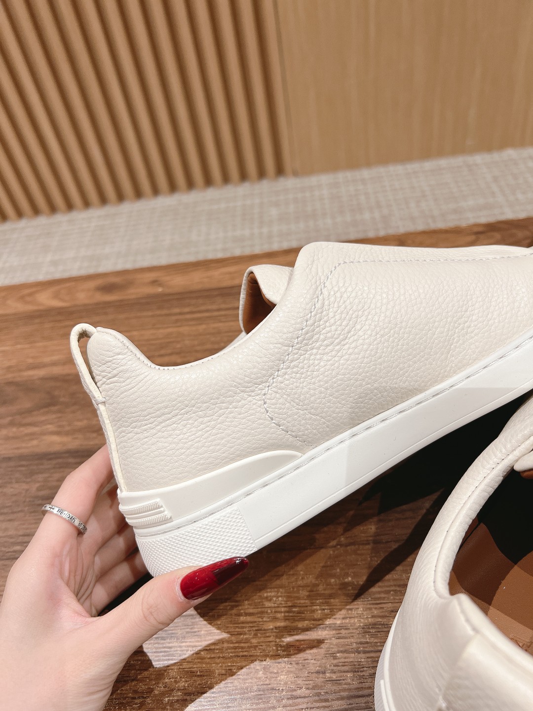 Ermenegildo Zegna Jenia Couture Triple Stitch Sneakers: Premium Quality, Stylish Design - 图片 8