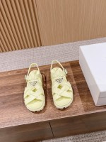 ๐๐๐๐๐ ๐ฎ๐ฌ๐ฎ๐ฐ/๐ฌ๐ฌ#Prada Spring and Summer New Roman woven rubber sandals Retro and fashionable avant-garde Rubber upper makes the whole pair of shoes light and comfortable. Bright colors. Meet a variety of choices for fashionable people in different styles! The iconic metal triangle logo is matched with the ancient beach sandals, and every design element is on the trendy point! Size: 35-41 (40/41 custom made without return or exchange) 1 ๐๐๐๐๐ ๐ฎ๐ฌ๐ฎ๐ฐ/๐ฌ๐ฌ#Prada Spring and Summer New Roman woven rubber sandals Retro and fashionable avant-garde Rubber upper makes the whole pair of shoes light and comfortable. Bright colors. Meet a variety of choices for fashionable people in different styles! The iconic metal triangle logo is matched with the ancient beach sandals, and every design element is on the trendy point! Size: 35-41 (40/41 custom made without return or exchange)