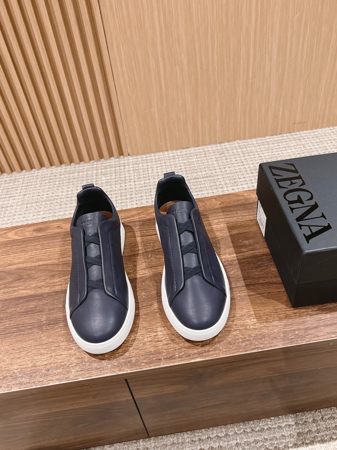 Ermenegildo Zegna Jenia Couture Triple Stitch Sneakers – High-Quality Limited-Cost Men’s Shoes - 图片 1