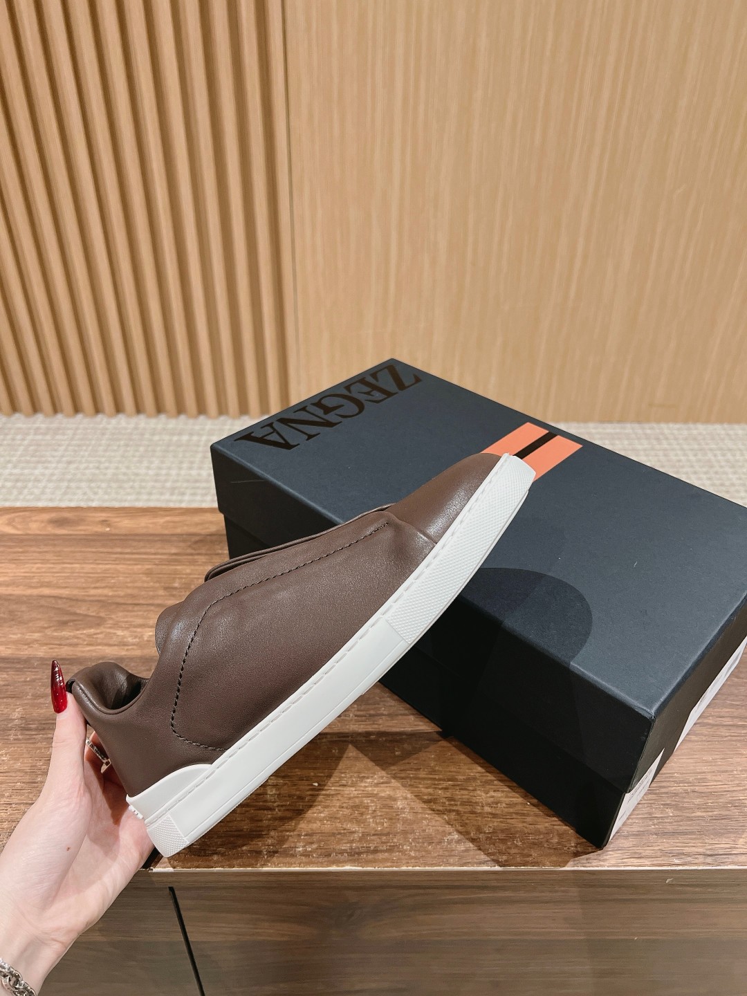 Ermenegildo Zegna Couture Triple Stitch Sneakers: Quality and Comfort in Style - 图片 5