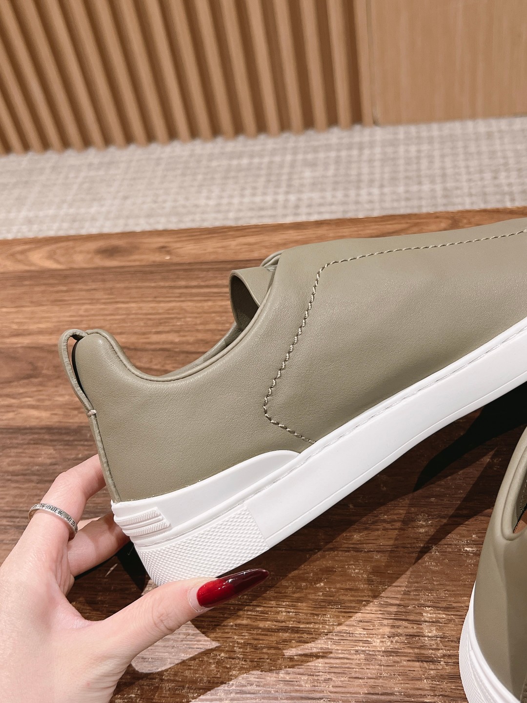 Ermenegildo Zegna Jenia Couture Triple Stitch Sneakers: High-Quality, Stylish, and Comfortable Men’s Shoes - 图片 7