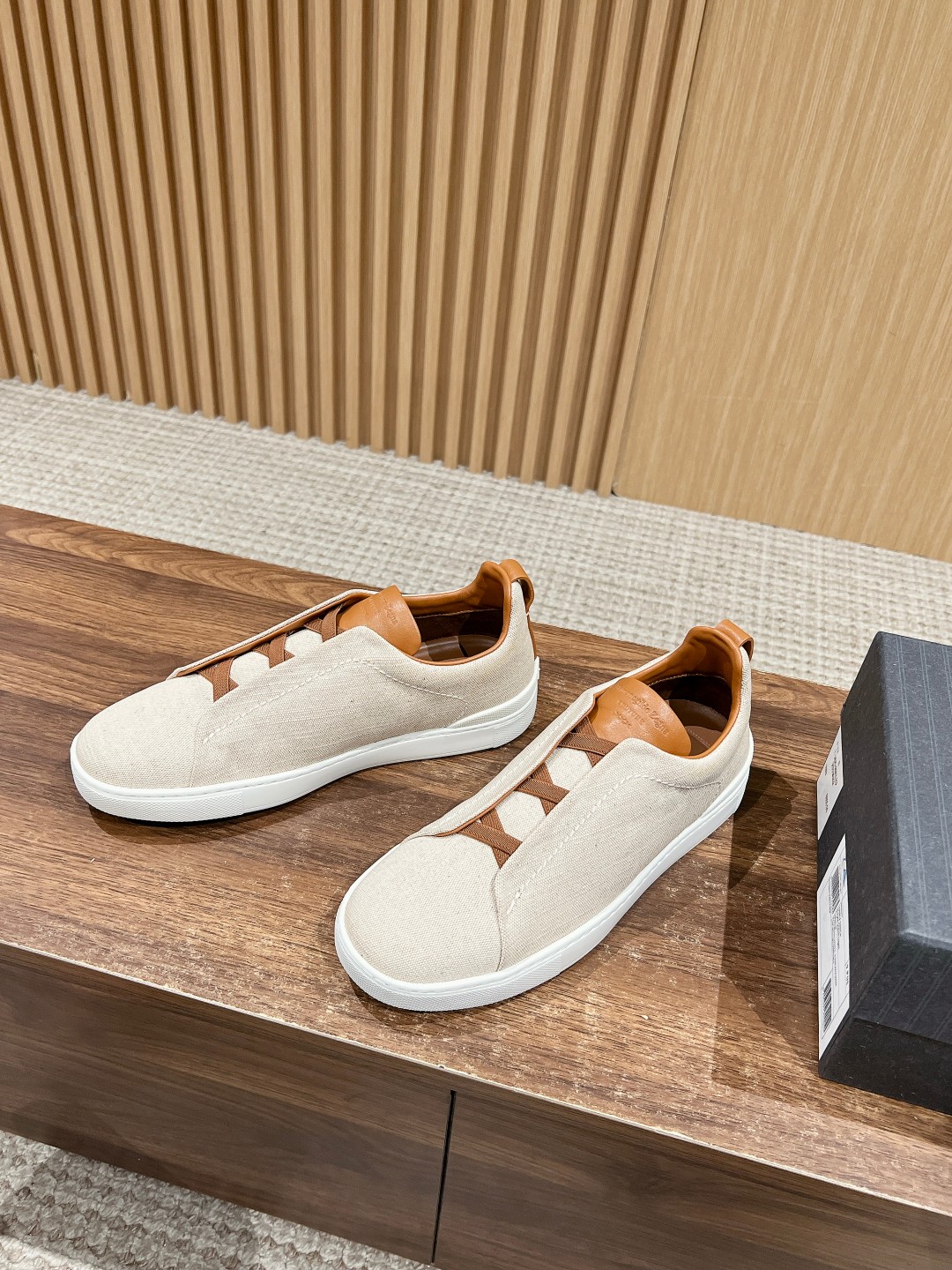 Ermenegildo Zegna Sustainable Wool Triple Stitch Sneakers – Genia/ZEGNA XXX Series - 图片 2