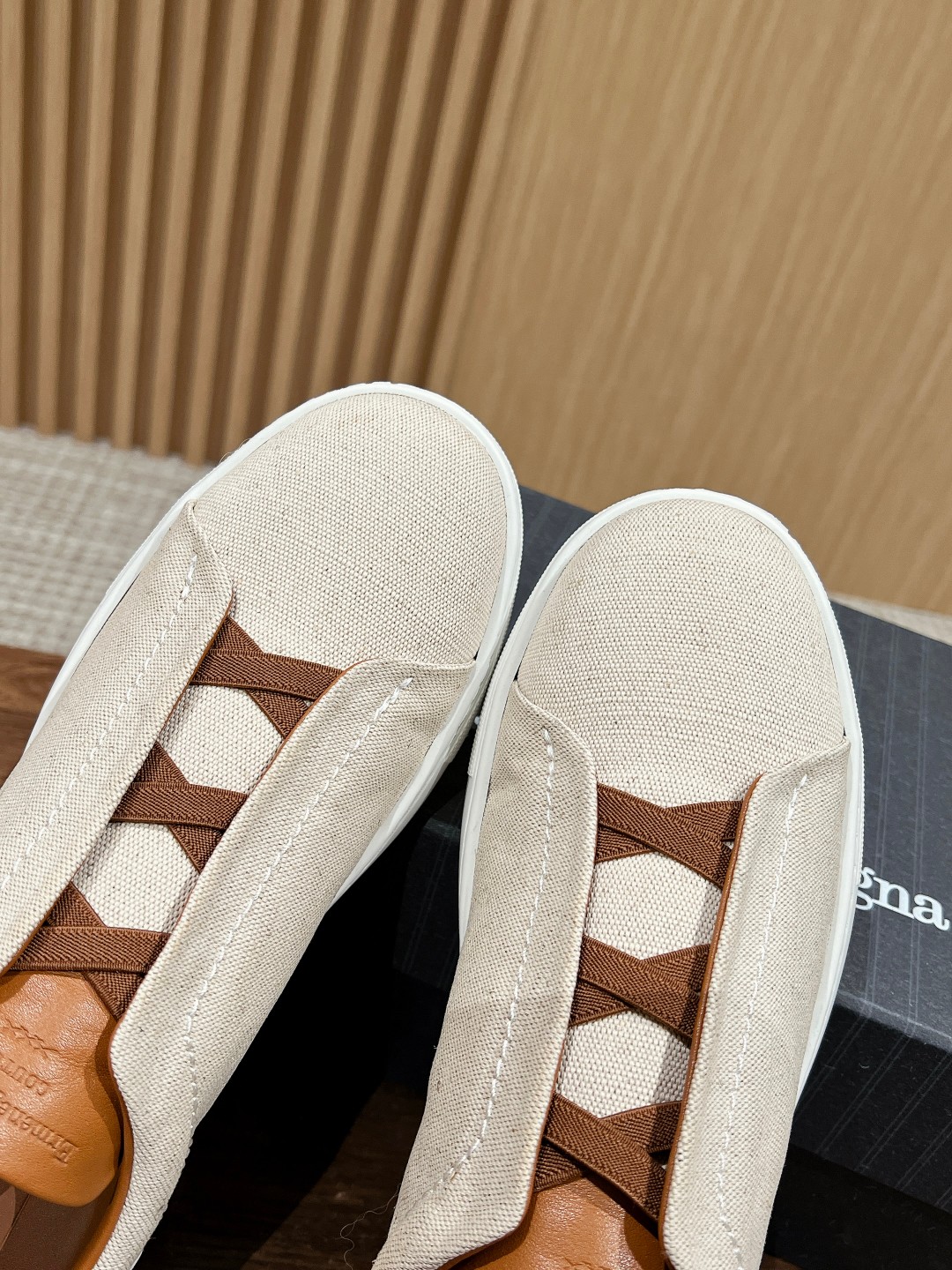 Ermenegildo Zegna Sustainable Wool Triple Stitch Sneakers – Genia/ZEGNA XXX Series - 图片 6