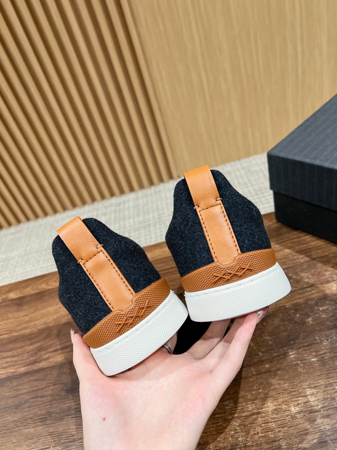 Ermenegildo Zegna Sustainable Wool Triple Stitch Sneakers with Regenerative Materials - 图片 8