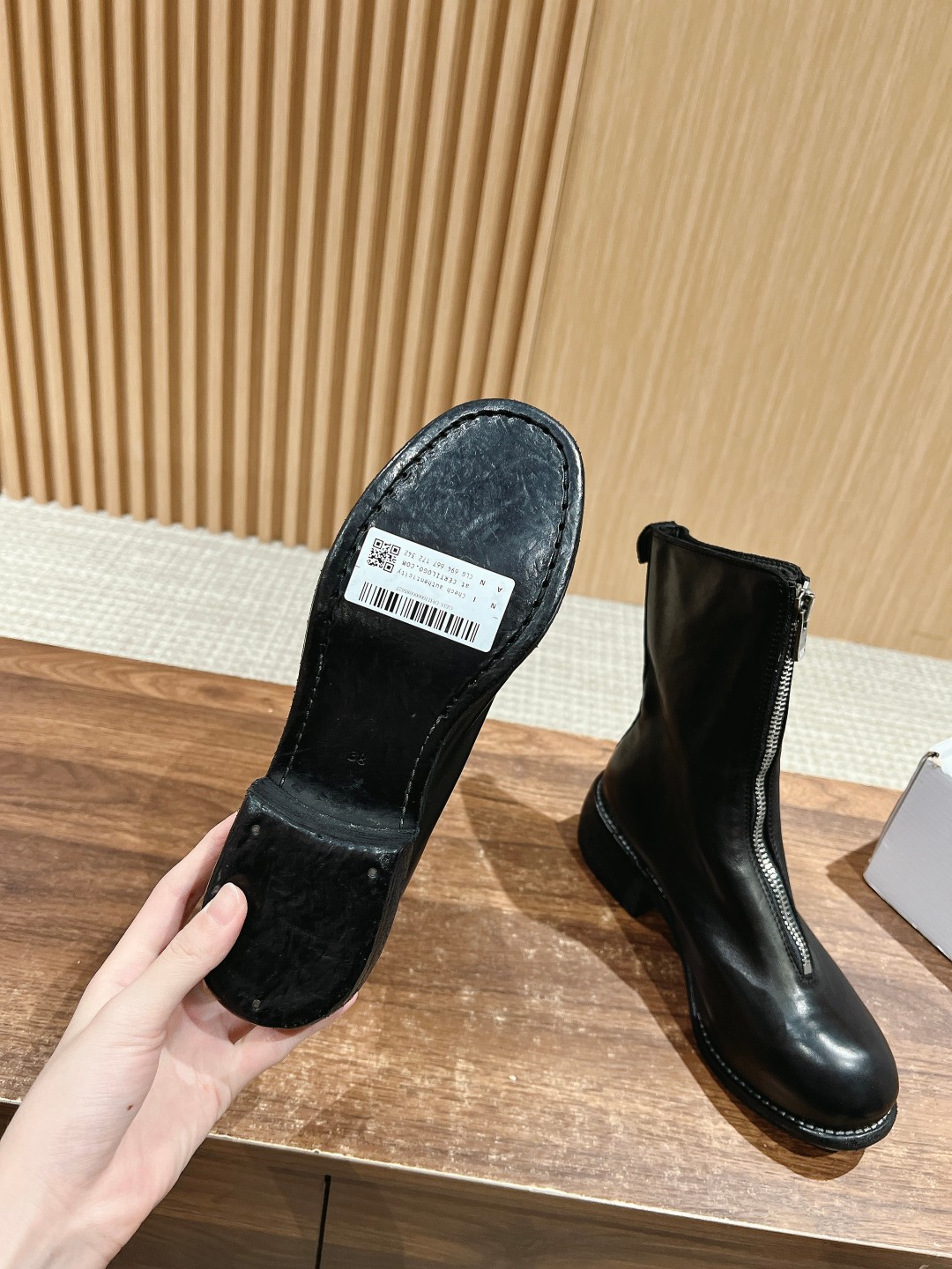 Unique Handmade Shoes: Guidi #Guetti Chelsea Wrinkles Rehabilitation - 图片 9