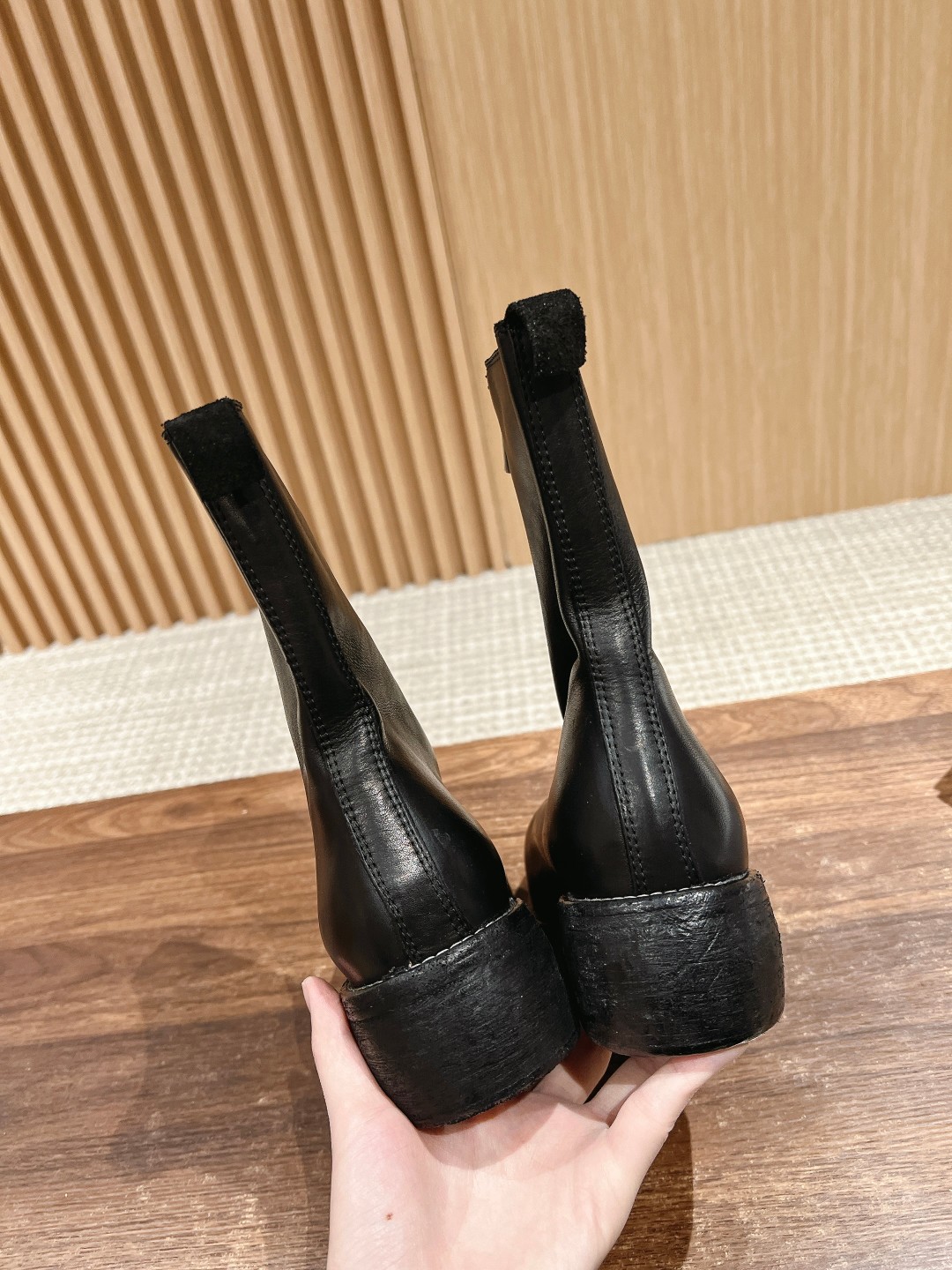 Unique Handmade Shoes: Guidi #Guetti Chelsea Wrinkles Rehabilitation - 图片 8